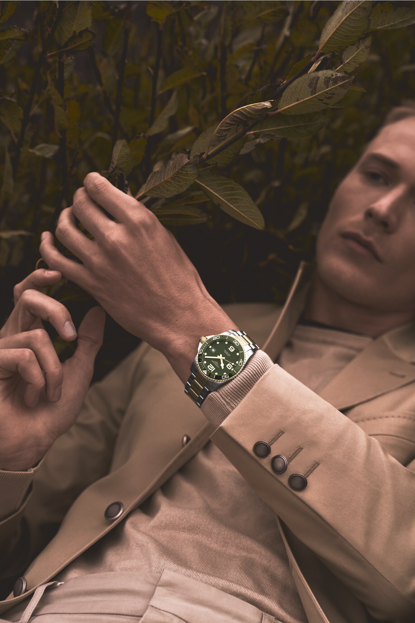 ハイドロコンクエスト 自動巻、ステンレススティールとセラミック