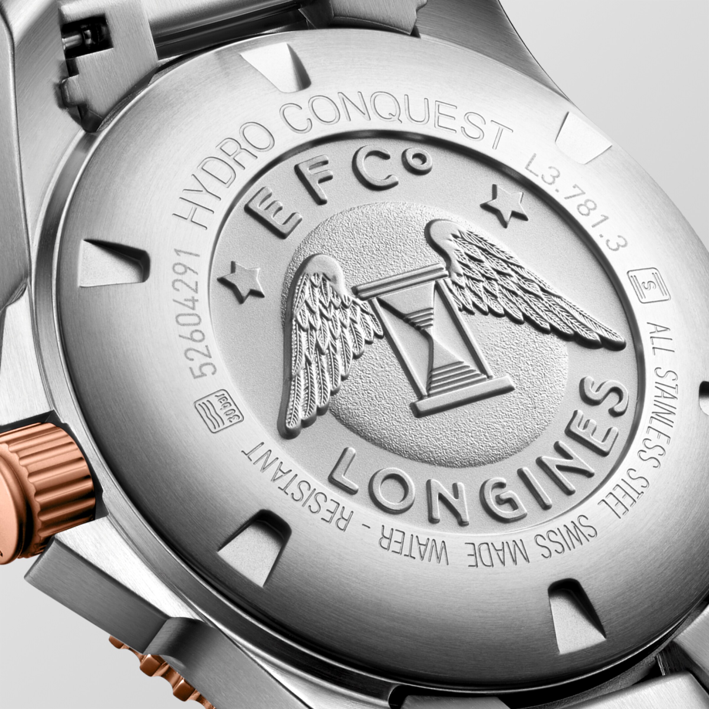 Longines HYDROCONQUEST Automatic Stainless steel and ceramic bezel Watch - L3.781.3.78.7