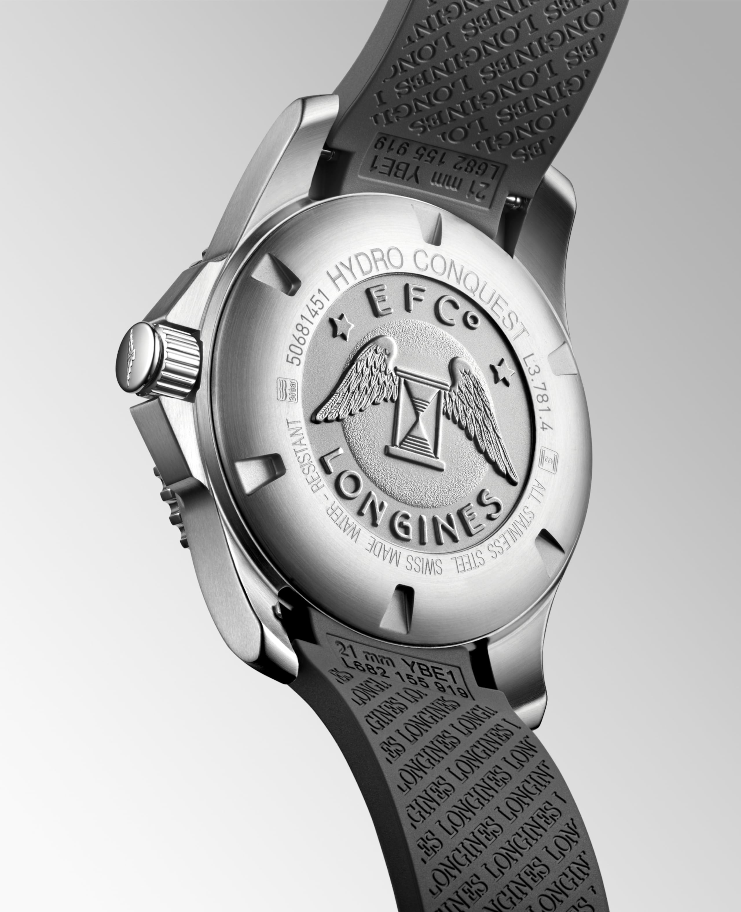 Longines HYDROCONQUEST Автоподзавод Нержавеющая сталь и керамика Watch - L3.781.4.76.9