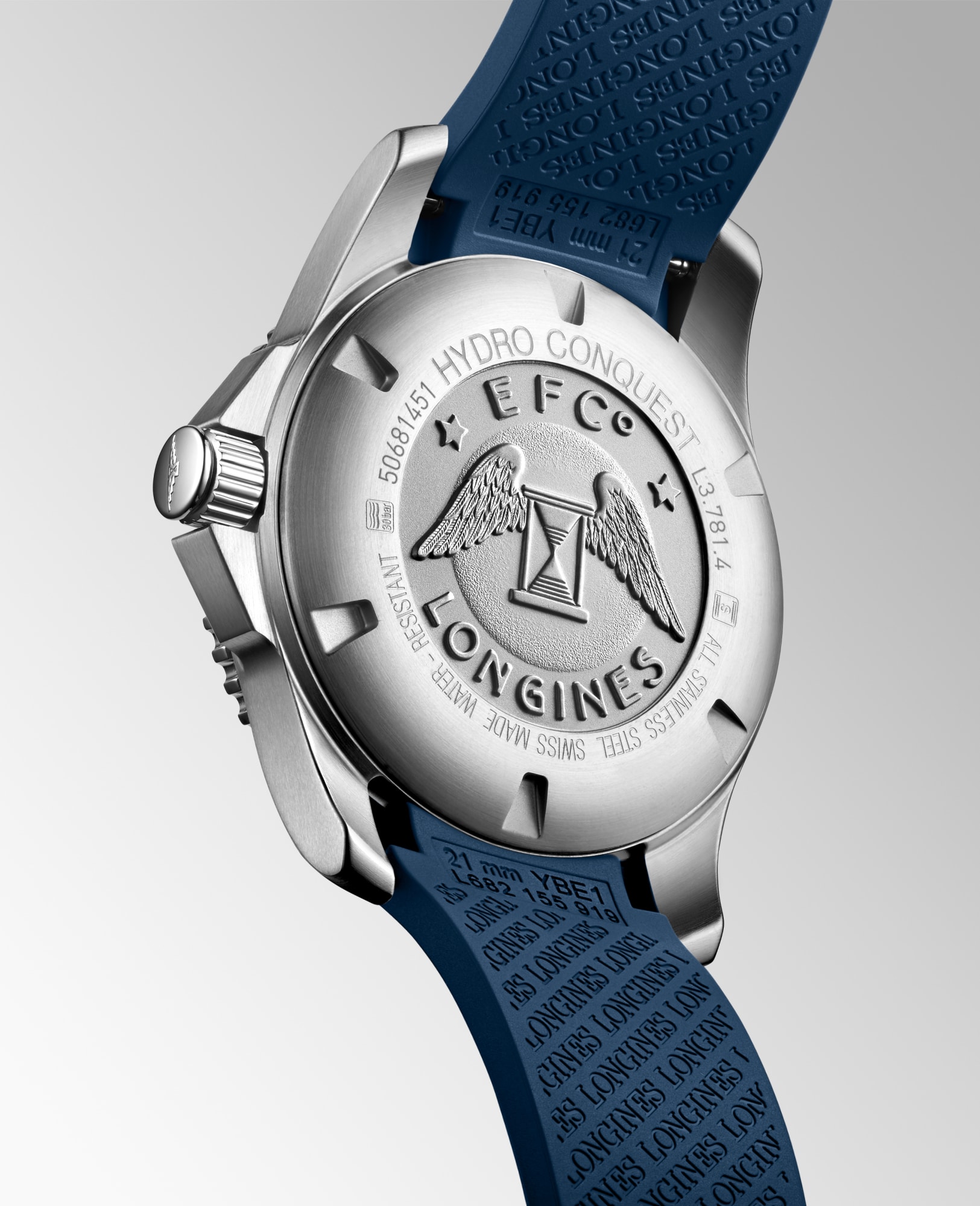 ハイドロコンクエスト 自動巻、ステンレススティールとセラミック