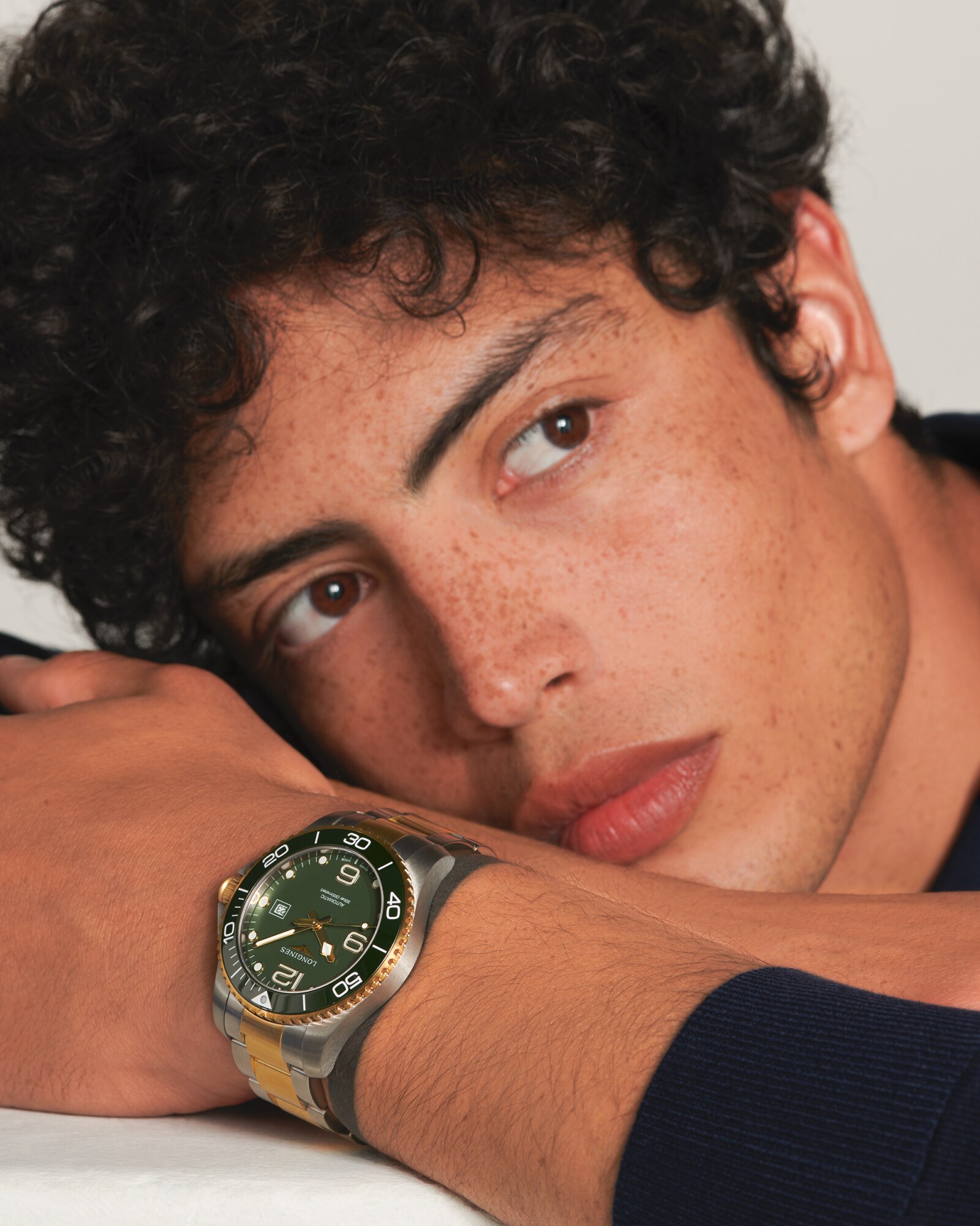 HYDROCONQUEST Automatic, Stainless Steel And Ceramic Bezel, Green