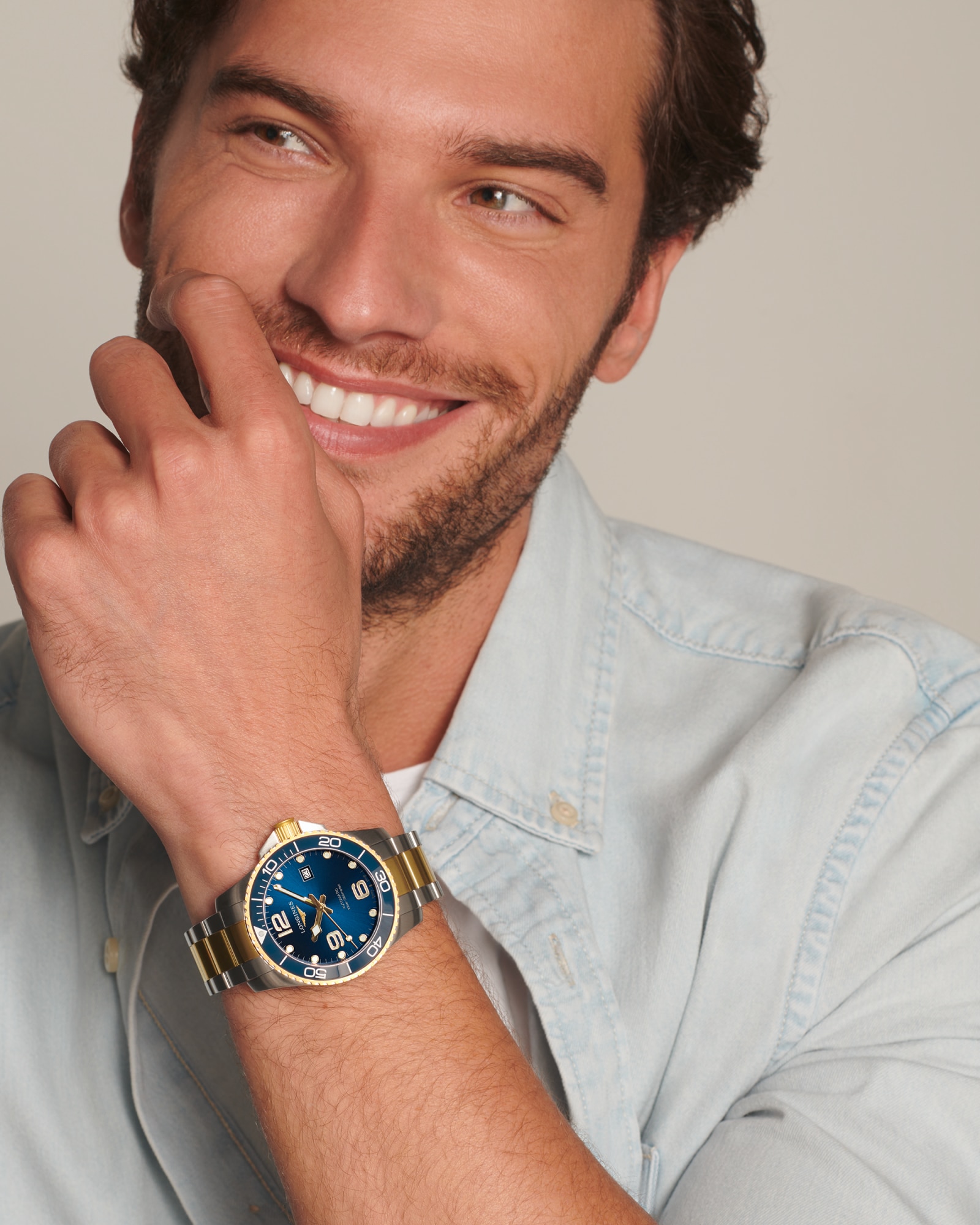 HYDROCONQUEST | Ø 43.00 mm, Sunray Blue | L3.782.3.96.7 | LONGINES US