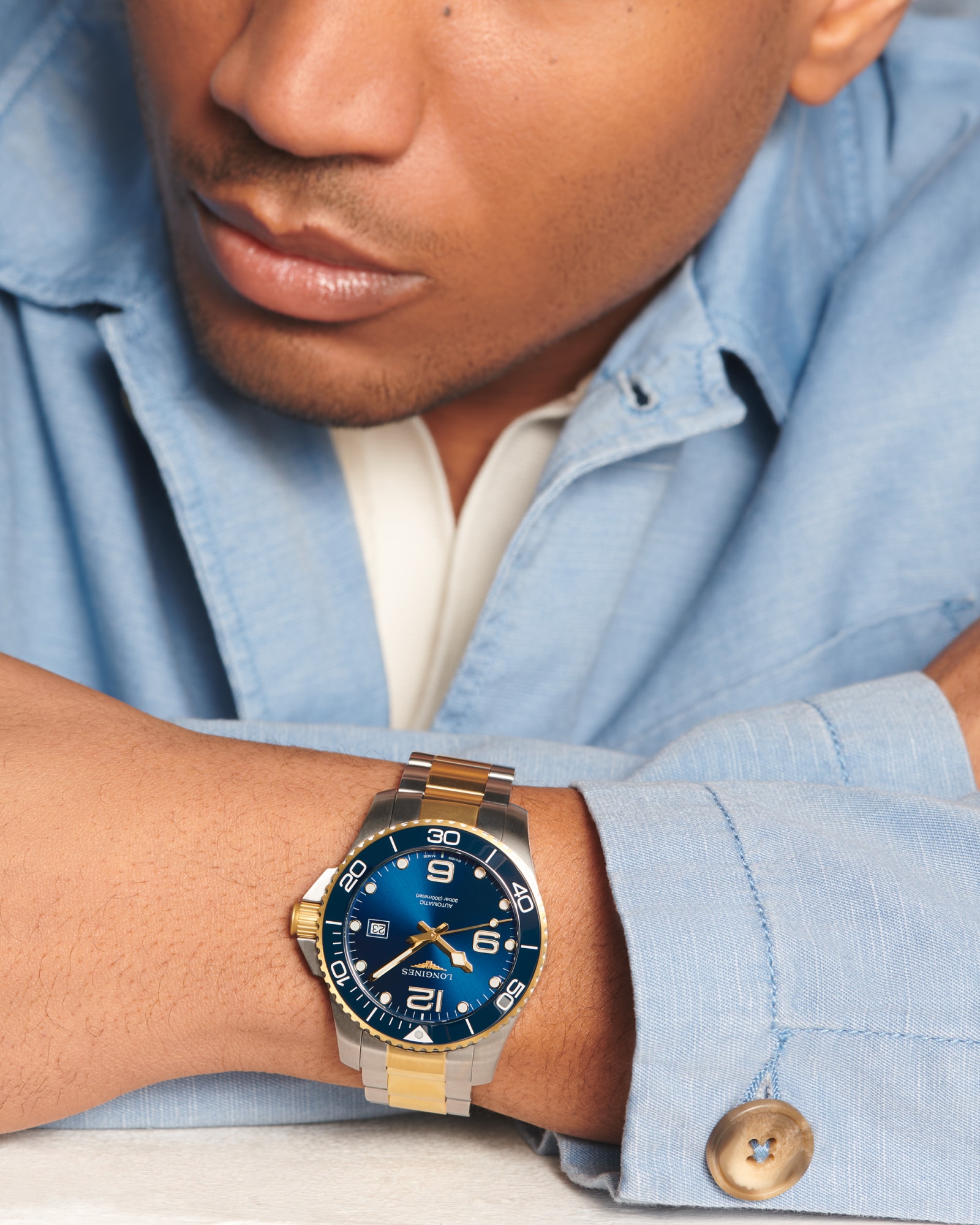 HYDROCONQUEST | Ø 43.00 mm, Sunray Blue | L3.782.3.96.7 | LONGINES US