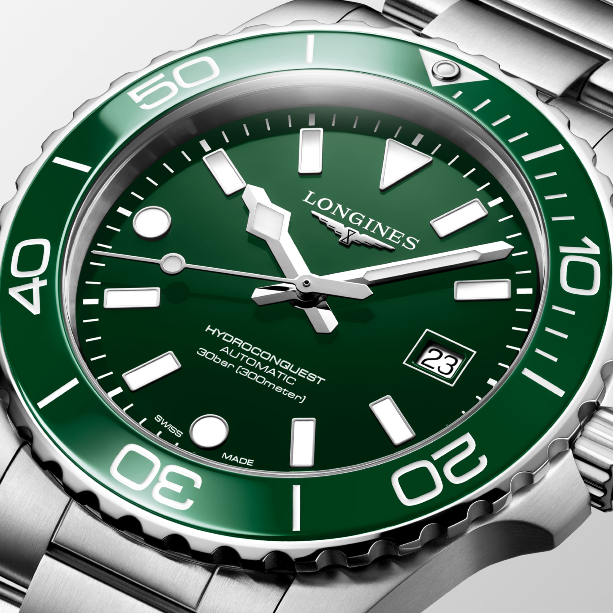 HYDROCONQUEST | Ø 42.00 mm, Yeşil Laker Cilalı | L3.788.4.06.6