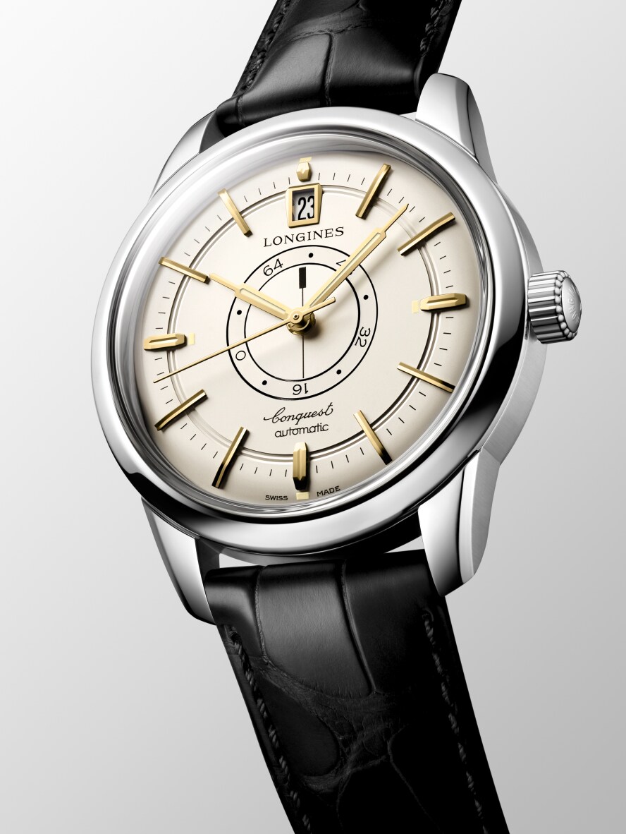 CONQUEST HERITAGE CENTRAL POWER RESERVE Automatic, Stainless Steel 