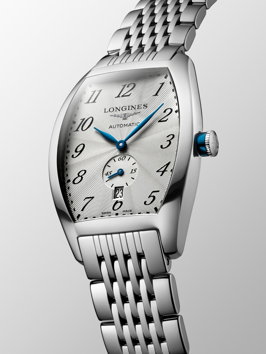 Longines Evidenza Automatic watch 33.10X38.75mm, Silver