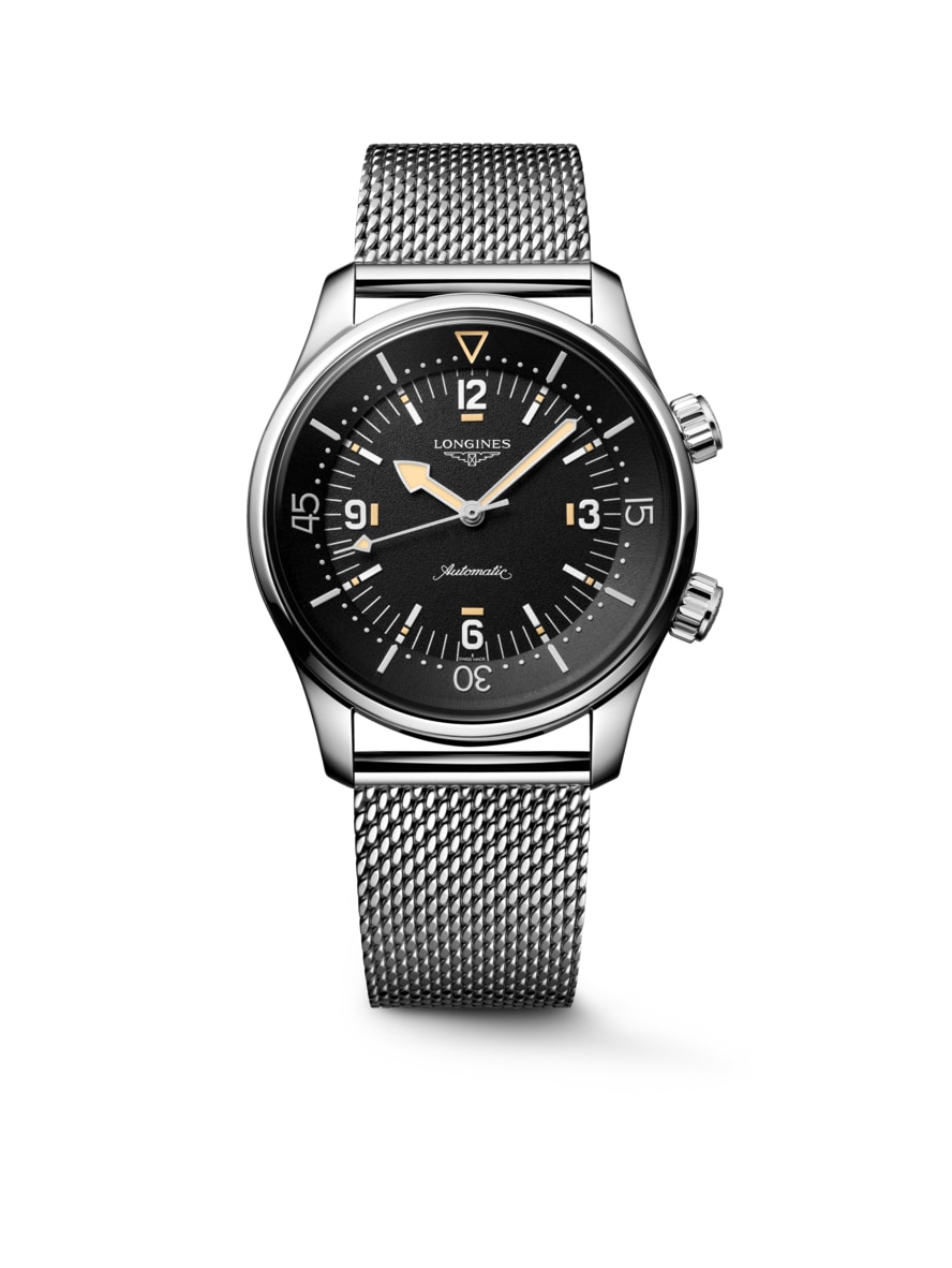 エルシャダイ LONGINES LEGEND DIVER 59 | Ø 42.00 mm, Black Grained | L3.795.4