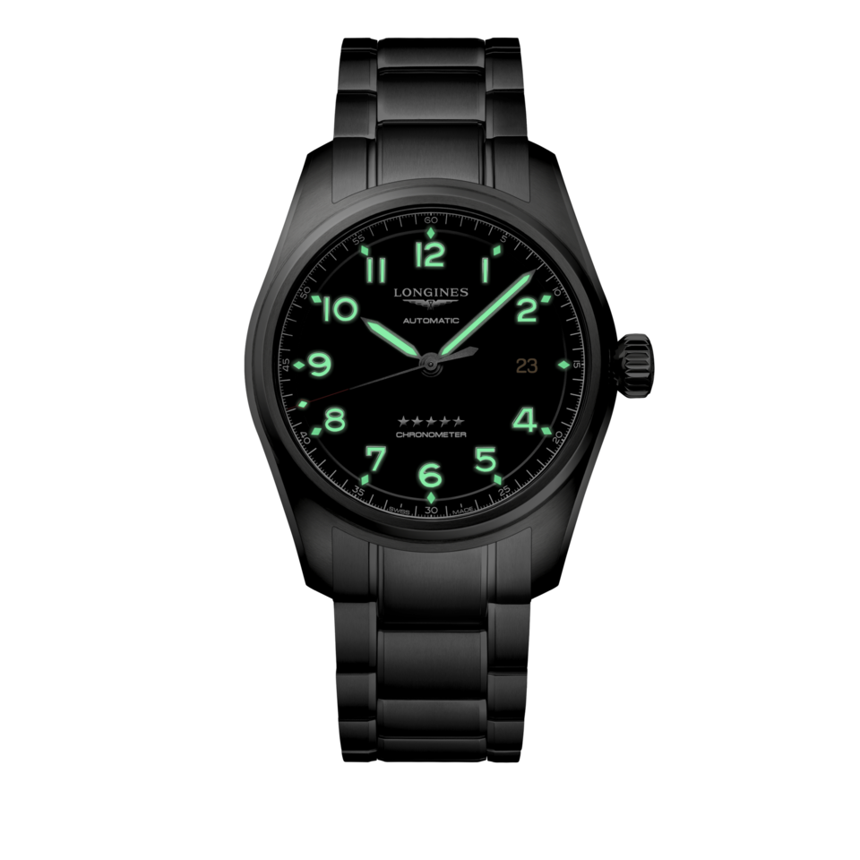 Longines Spirit 40mm Cadran Noir Mat - L3.810.4.53.6