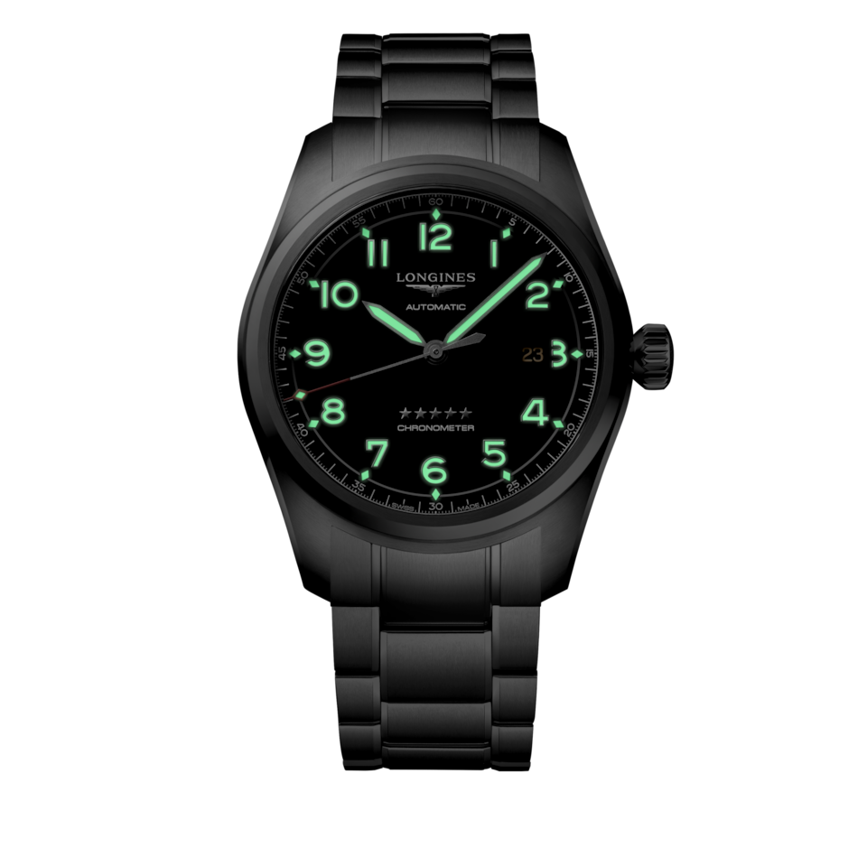 Longines Spirit 42mm Cadran Noir Mat - L3.811.4.53.6