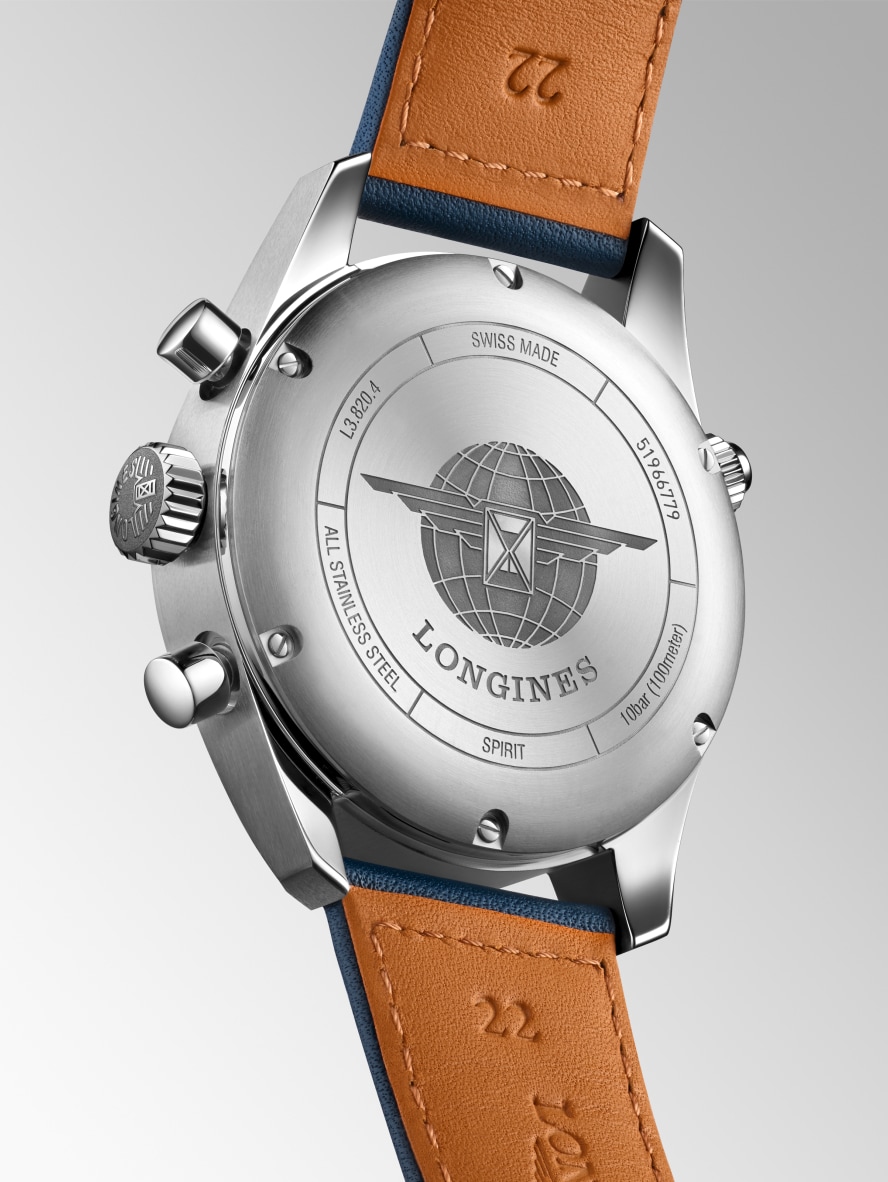 LONGINES クロノグラフ ステンレス ロンジン スピリット クロノグラフ：パイロットの精度 | LONGINES JP