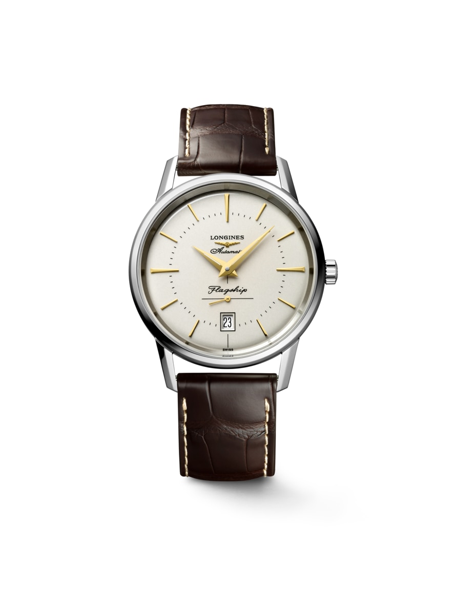 780258/LONGINES flagship TURLER 腕時計 フラッグシップ ヘリテージ：エレガントなエナメルに彩られたドレス