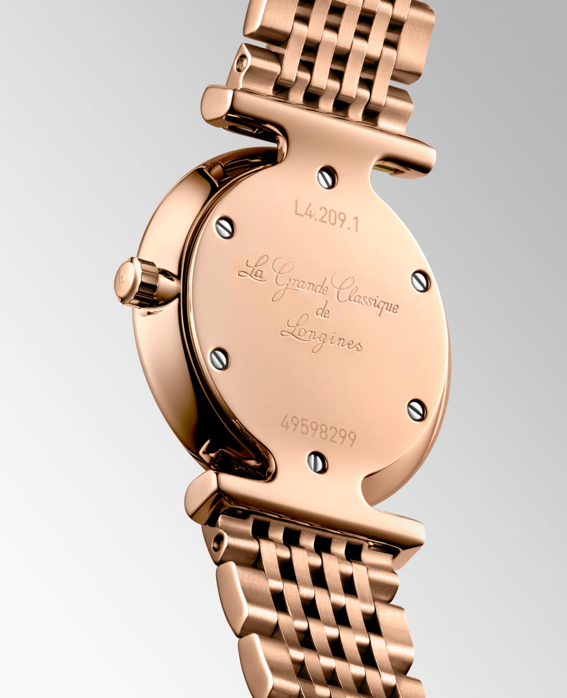 Longines LA GRANDE CLASSIQUE DE LONGINES Quartz Red PVD coating Watch - L4.209.1.90.8