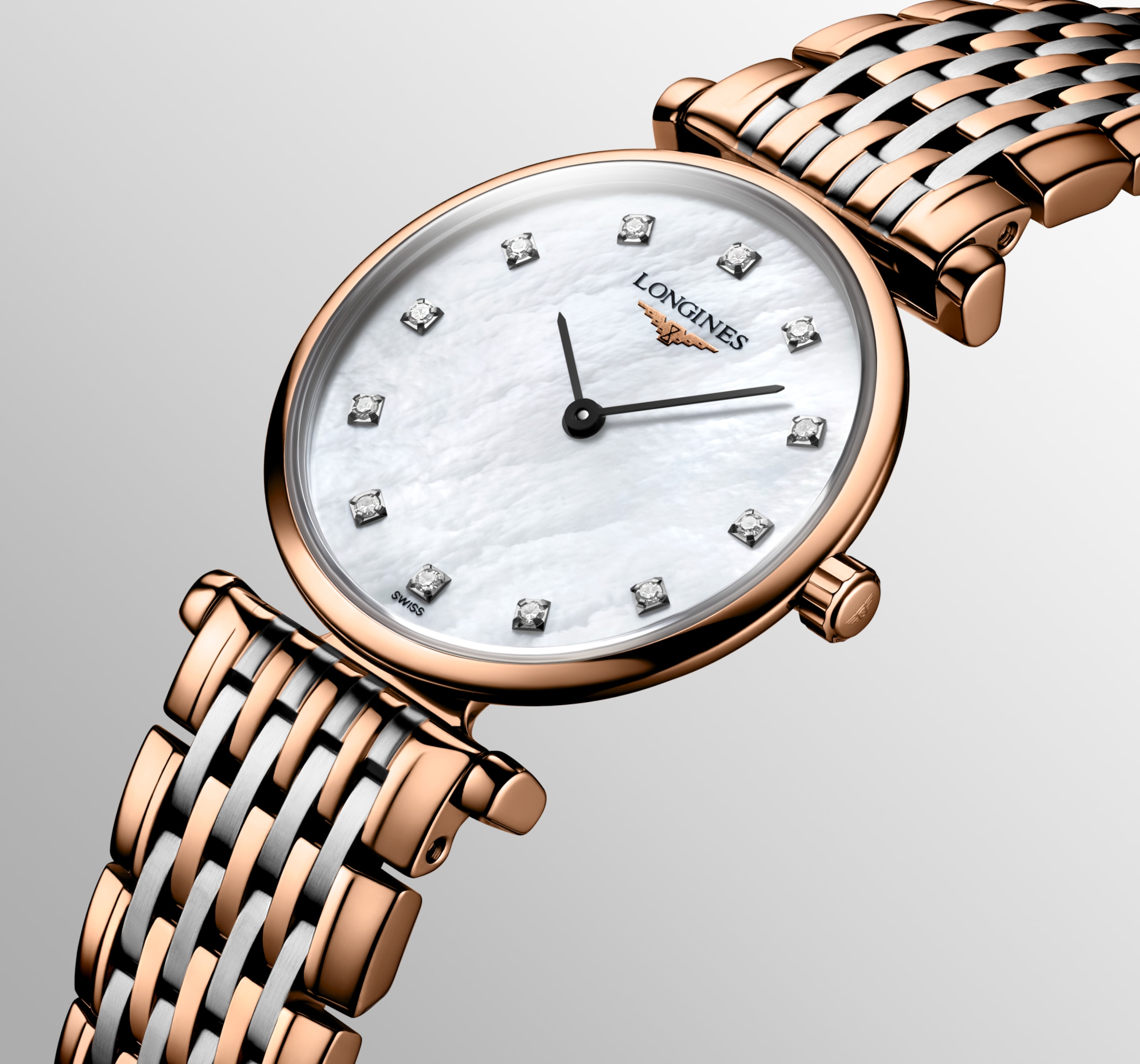 Longines LA GRANDE CLASSIQUE DE LONGINES Quarz roséfarbene PVD-Beschichtung Watch - L4.209.1.97.7