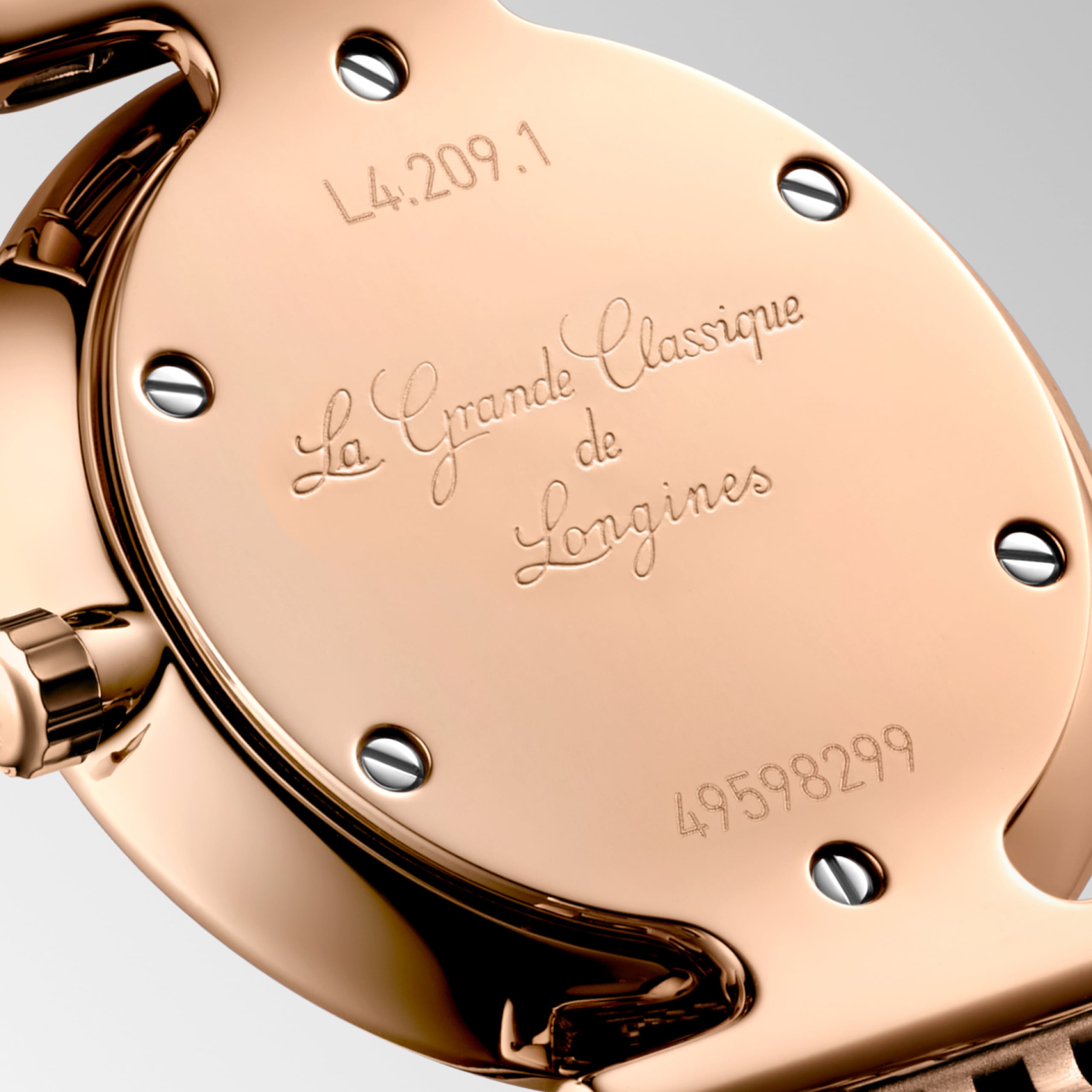 Longines LA GRANDE CLASSIQUE DE LONGINES quartz red pvd coating Watch - L4.209.1.97.8