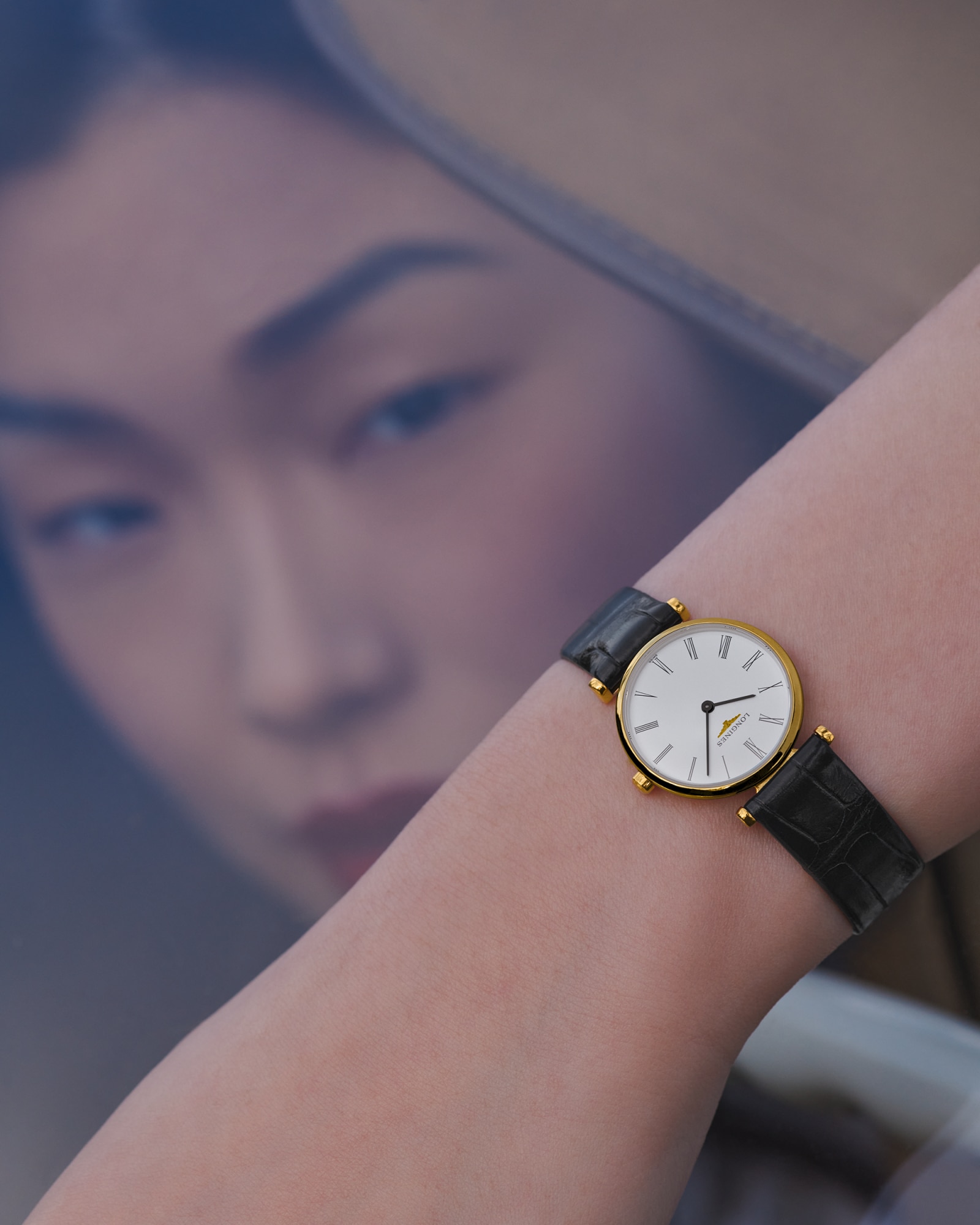 ラ グラン クラシック ドゥ ロンジン クォーツ、イエロー Pvd