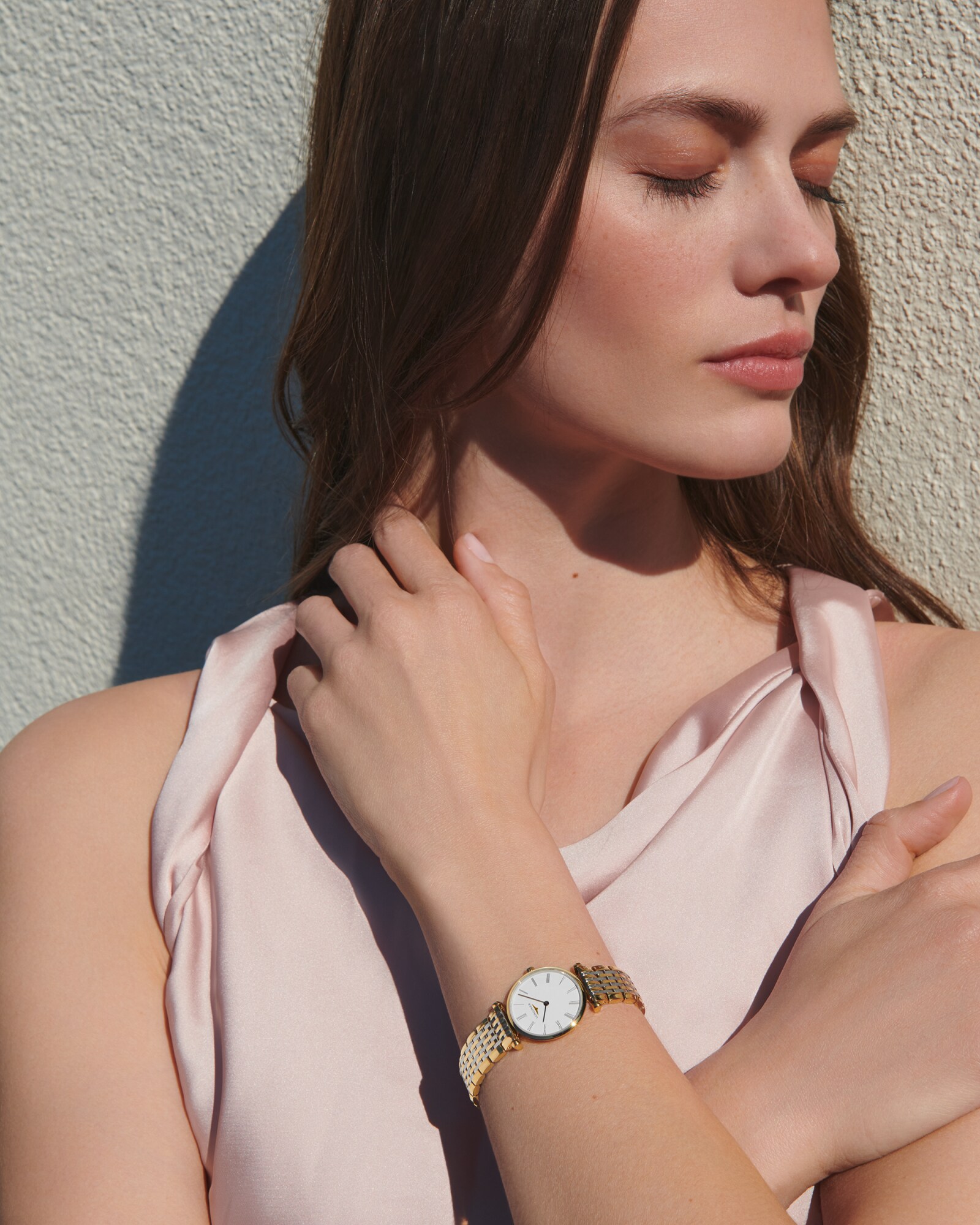 ラ グラン クラシック ドゥ ロンジン クォーツ、イエロー Pvd