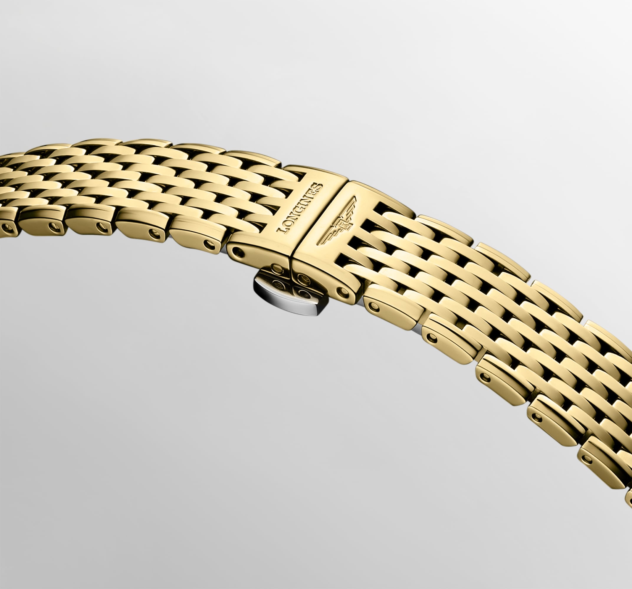 LA GRANDE CLASSIQUE DE LONGINES Quartz, Yellow Pvd Coating, White