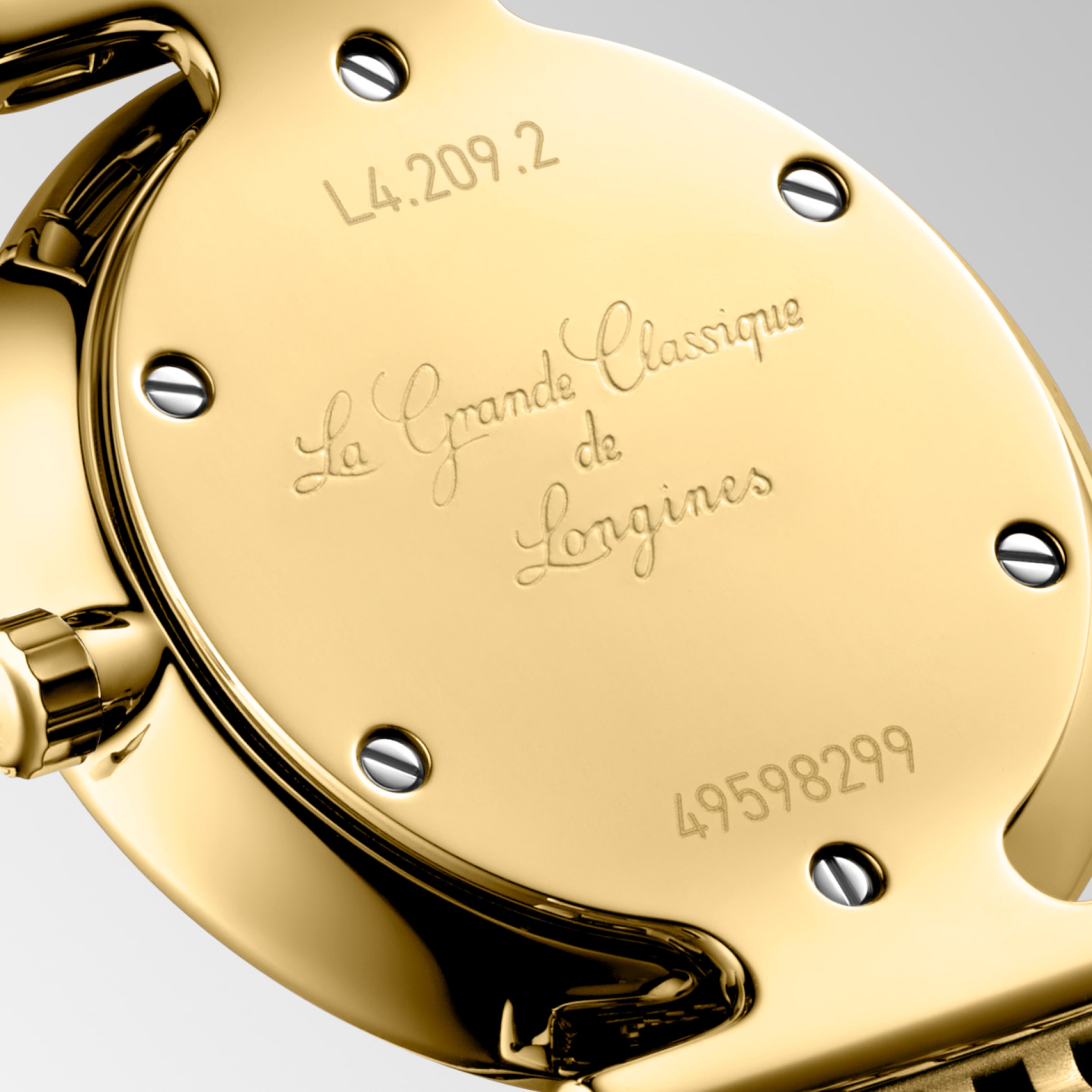 Longines LA GRANDE CLASSIQUE DE LONGINES Quartz Yellow PVD coating Watch - L4.209.2.37.8