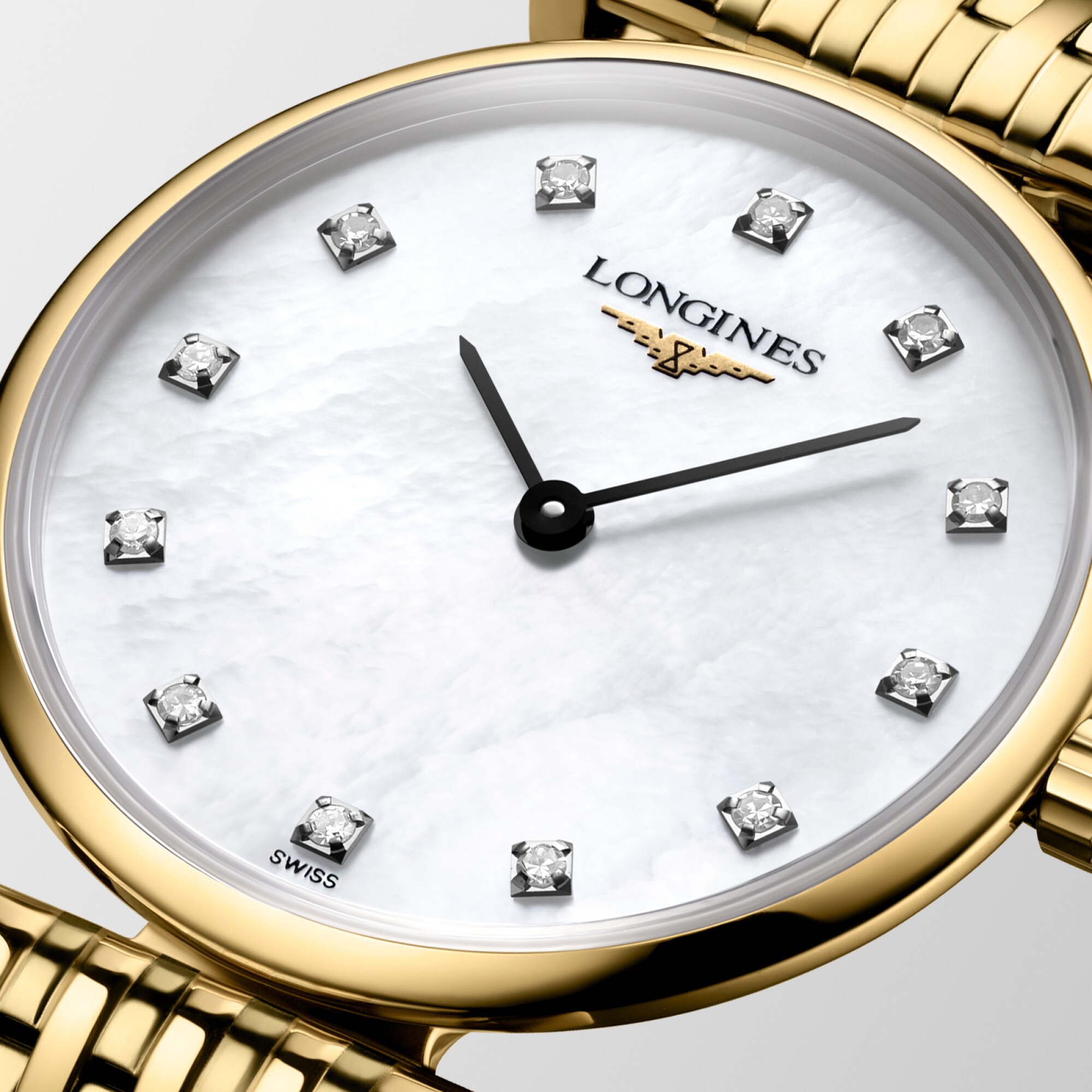 LA GRANDE CLASSIQUE DE LONGINES | Ø 24.00 mm, White Mother-of