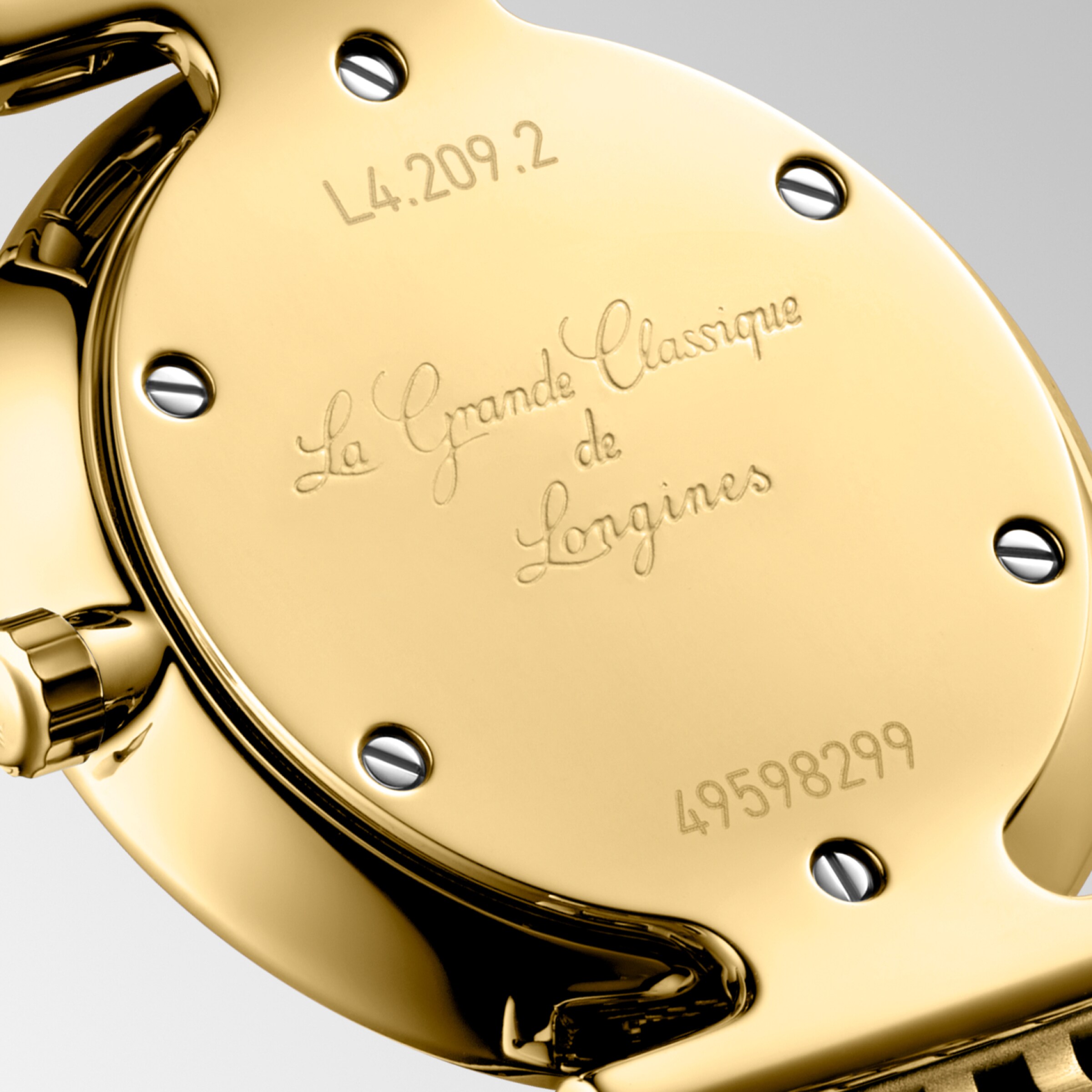Longines LA GRANDE CLASSIQUE DE LONGINES Quartz Yellow PVD coating Watch - L4.209.2.87.8