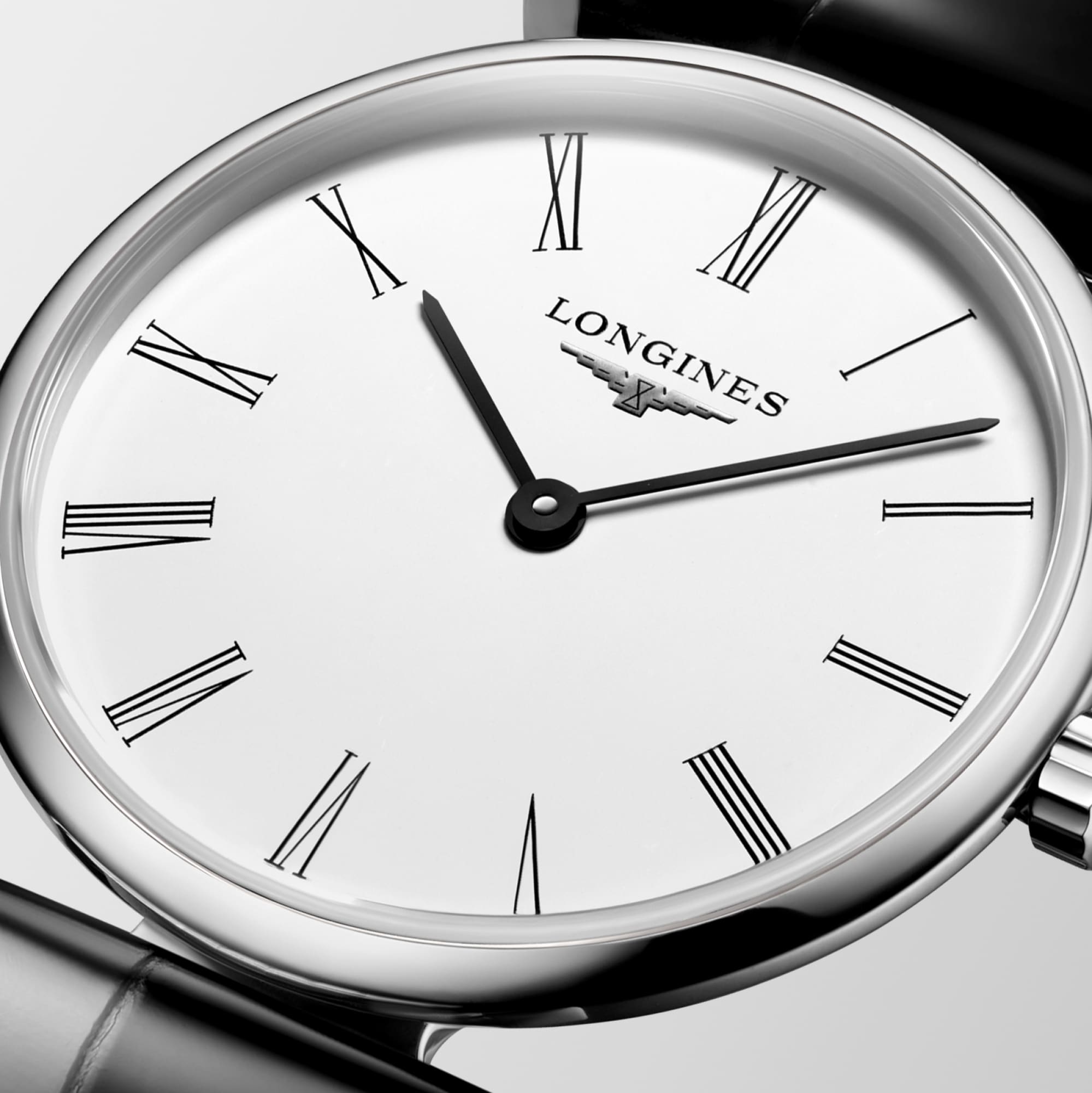 LA GRANDE CLASSIQUE DE LONGINES Quartz, Stainless Steel, White