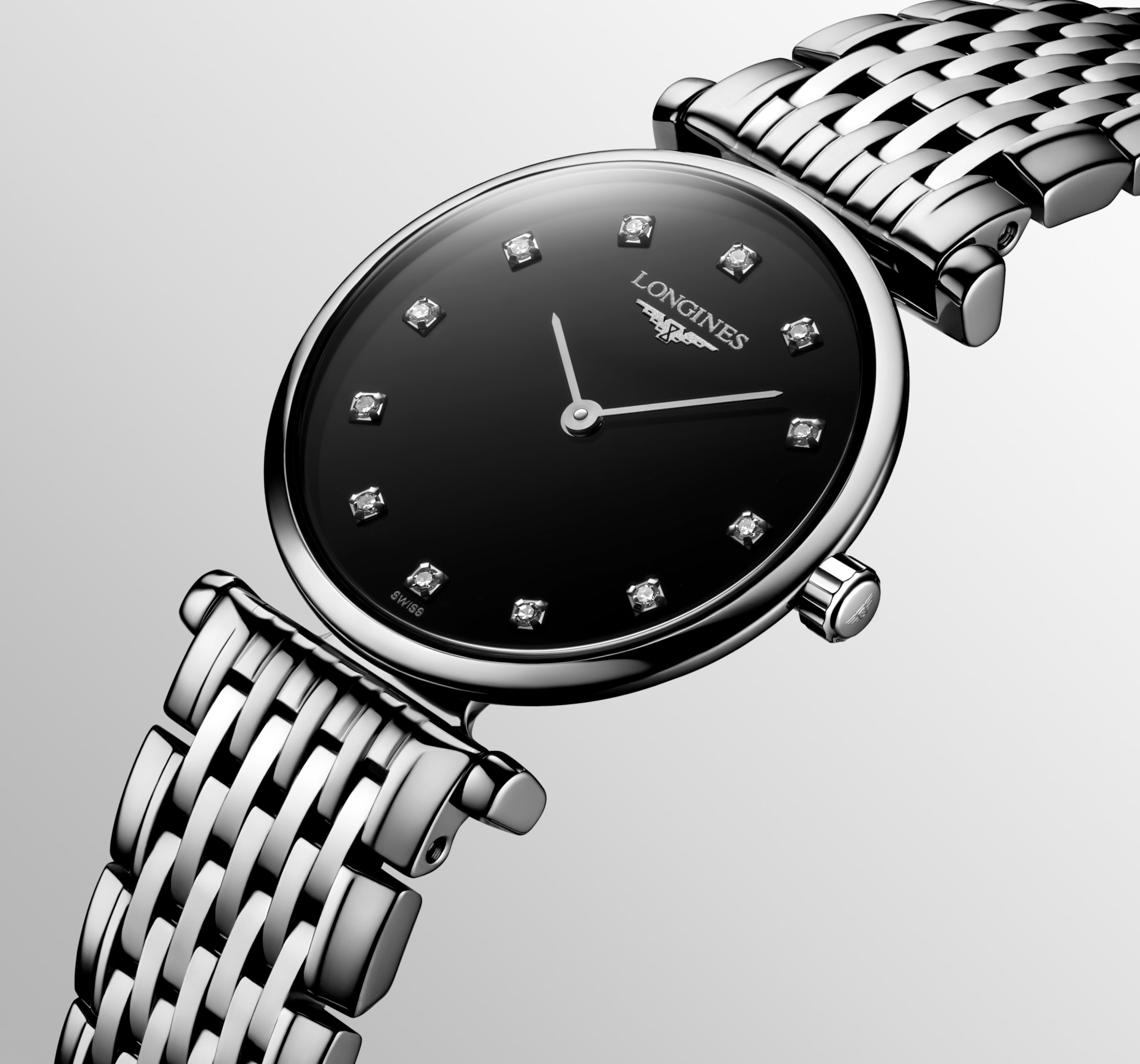 Longines LA GRANDE CLASSIQUE DE LONGINES al quarzo acciaio inossidabile Watch - L4.209.4.58.6