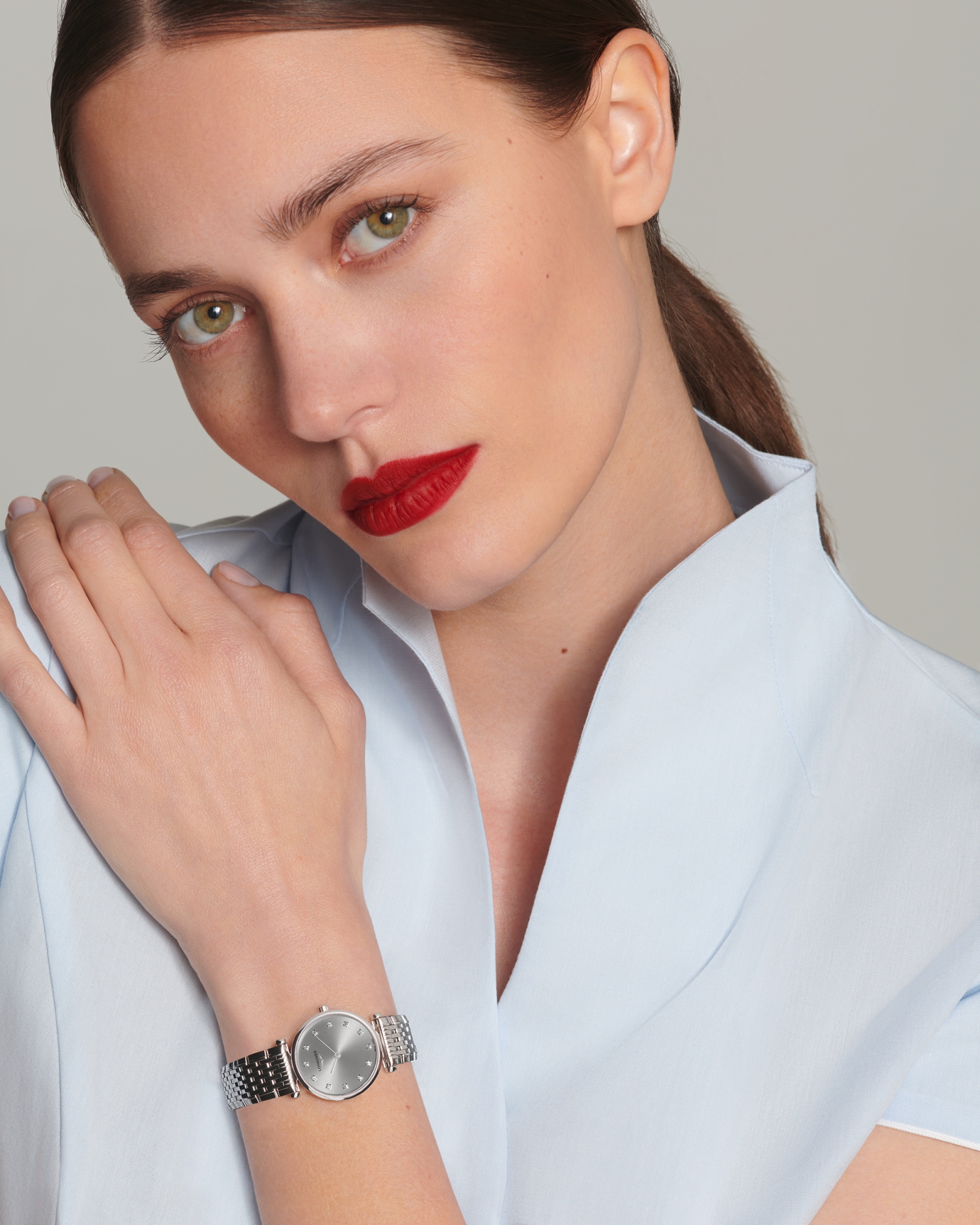 ラ グラン クラシック ドゥ ロンジン クォーツ、ステンレススティール