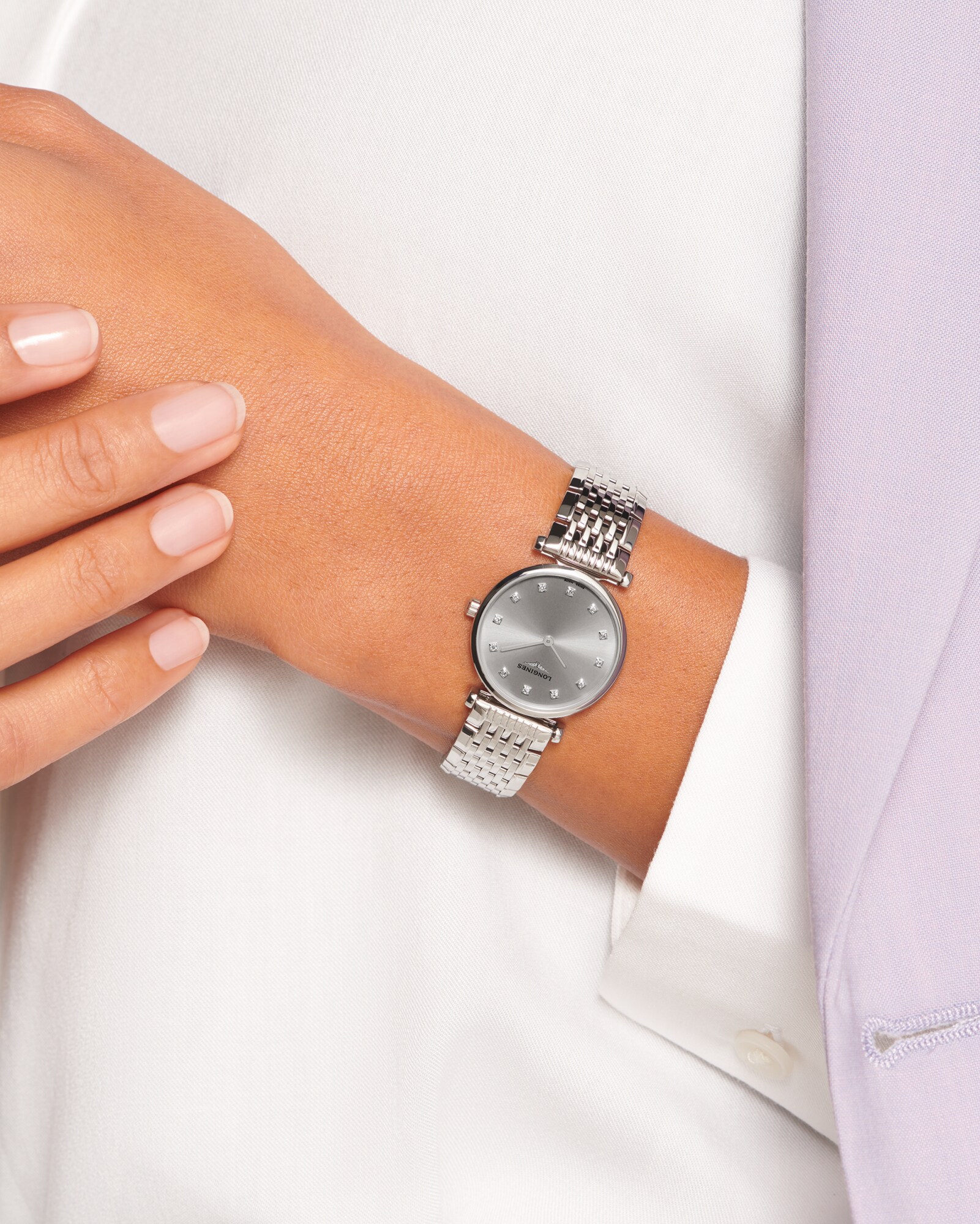 ラ グラン クラシック ドゥ ロンジン クォーツ、ステンレススティール