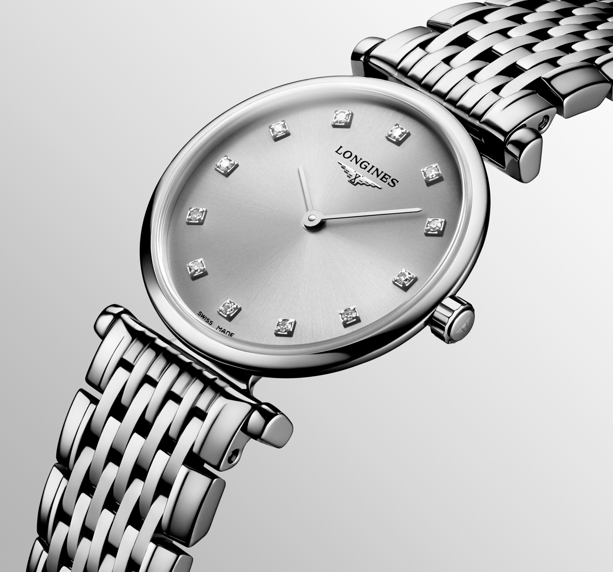 LA GRANDE CLASSIQUE DE LONGINES Quartz, Stainless Steel, Grey Dial
