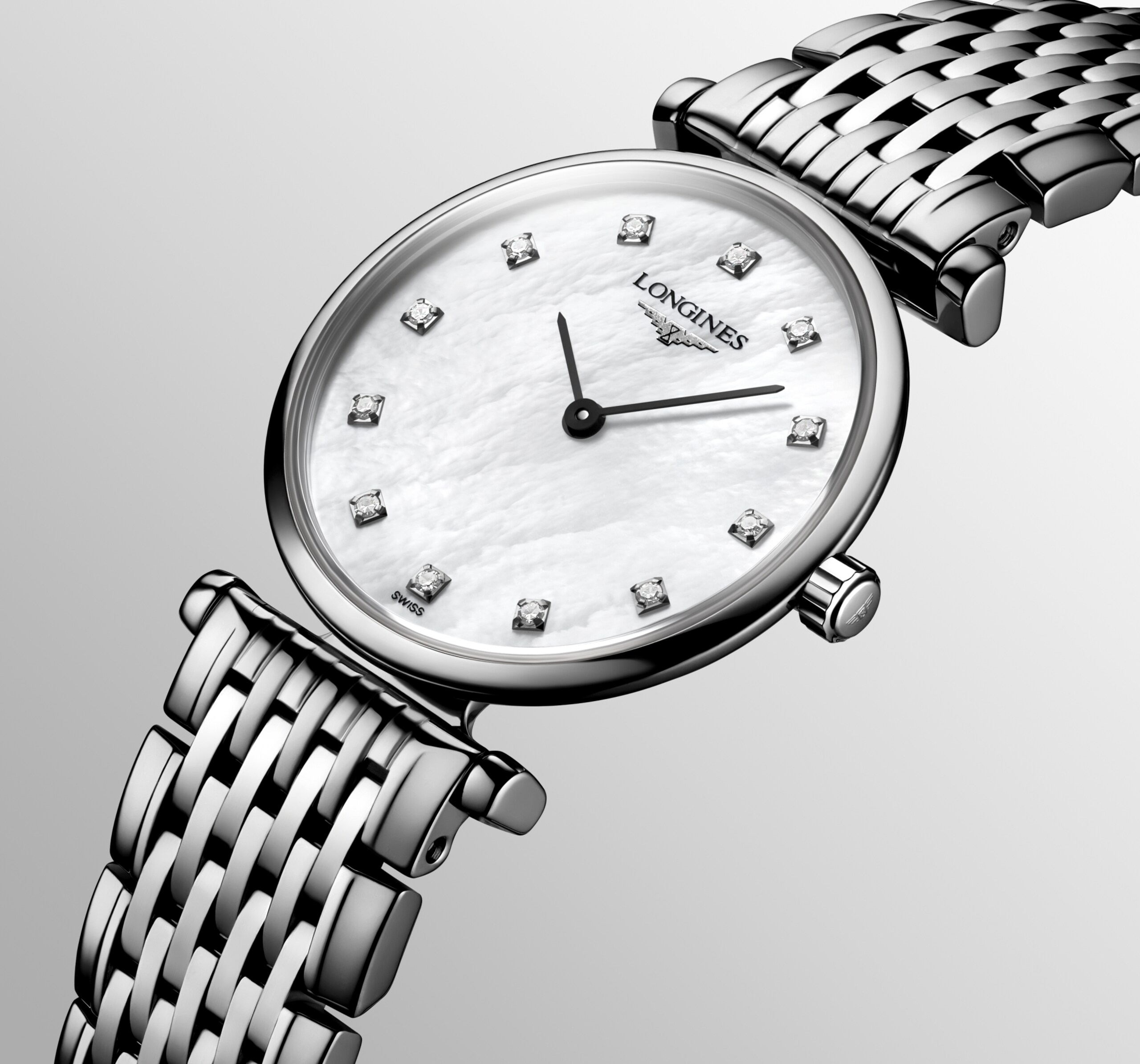 Longines LA GRANDE CLASSIQUE DE LONGINES kwarcowy stal szlachetna Watch - L4.209.4.87.6