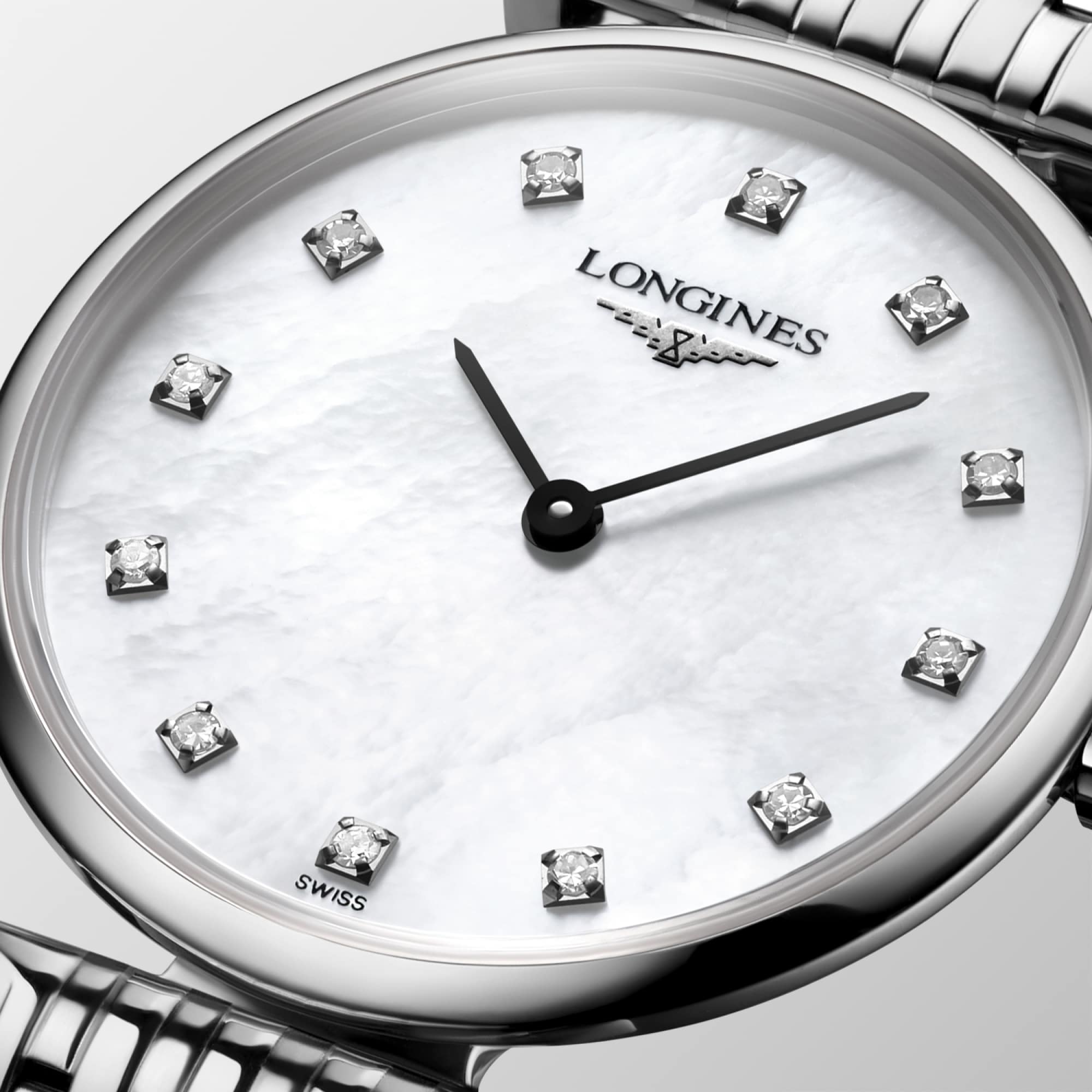 LA GRANDE CLASSIQUE DE LONGINES Quartz, Stainless Steel, White