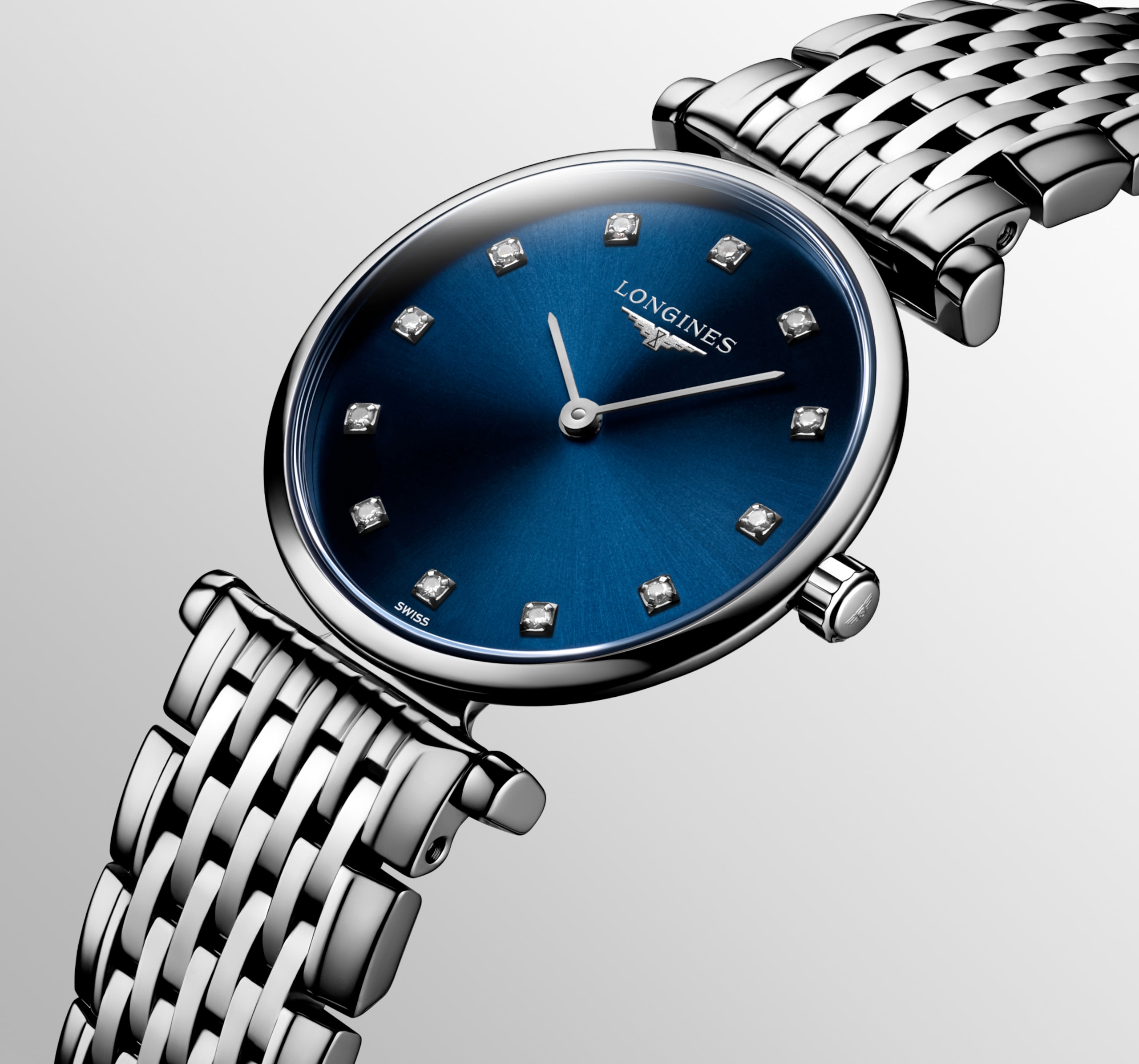Longines LA GRANDE CLASSIQUE DE LONGINES al quarzo acciaio inossidabile Watch - L4.209.4.97.6