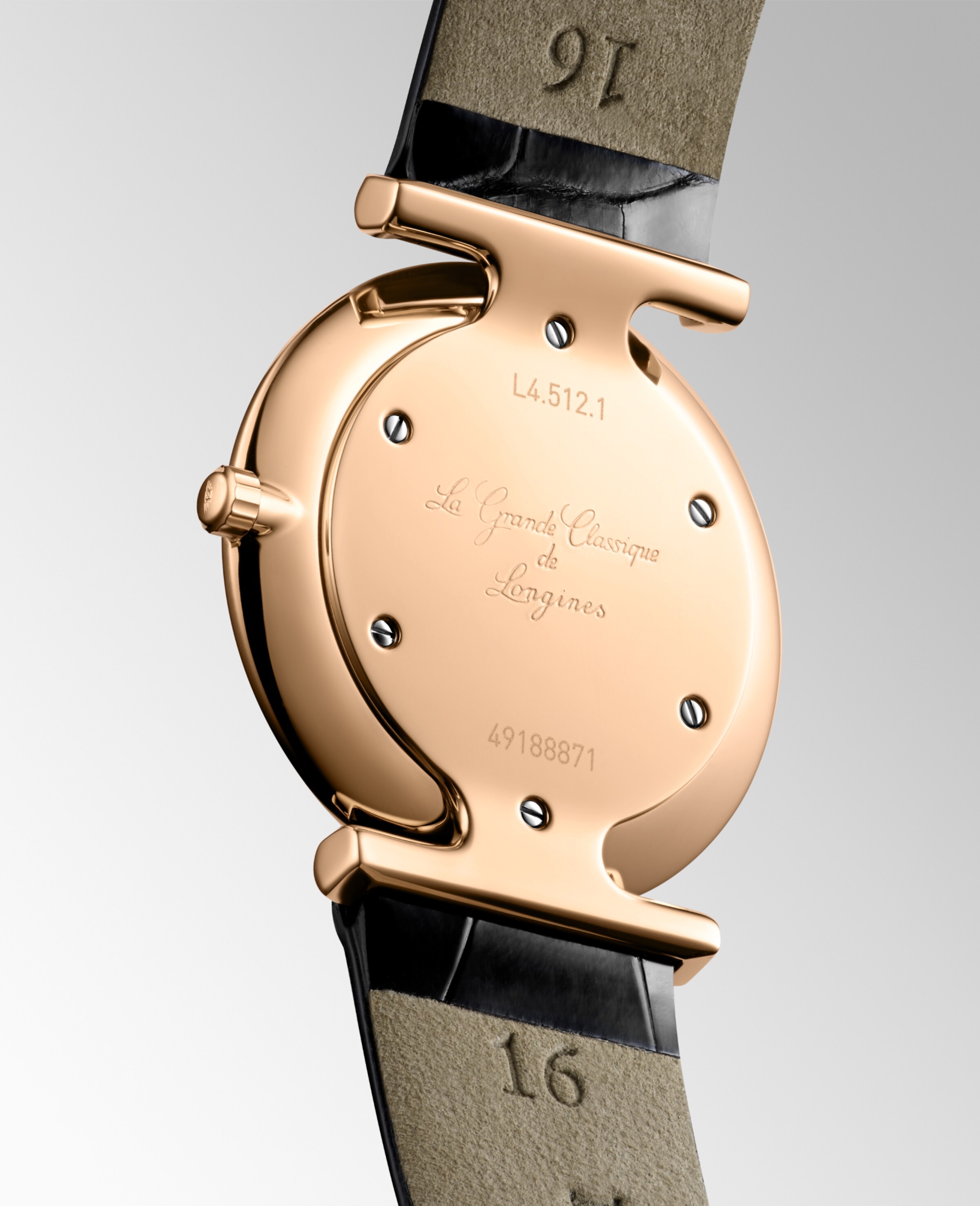 Longines LA GRANDE CLASSIQUE DE LONGINES Quartz Red PVD coating Watch - L4.512.1.57.7