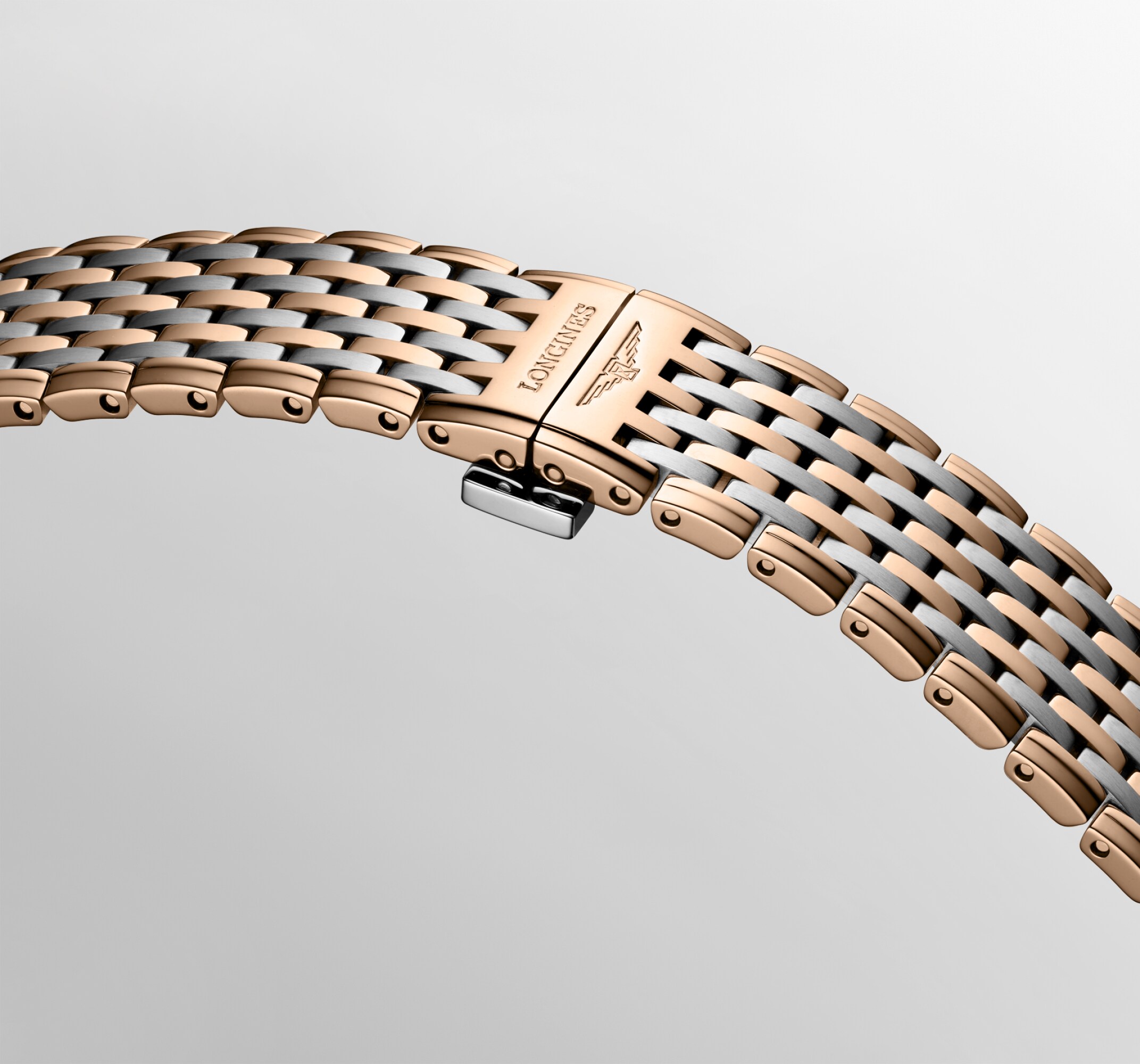 LA GRANDE CLASSIQUE DE LONGINES Quartz, Stainless Steel And Red