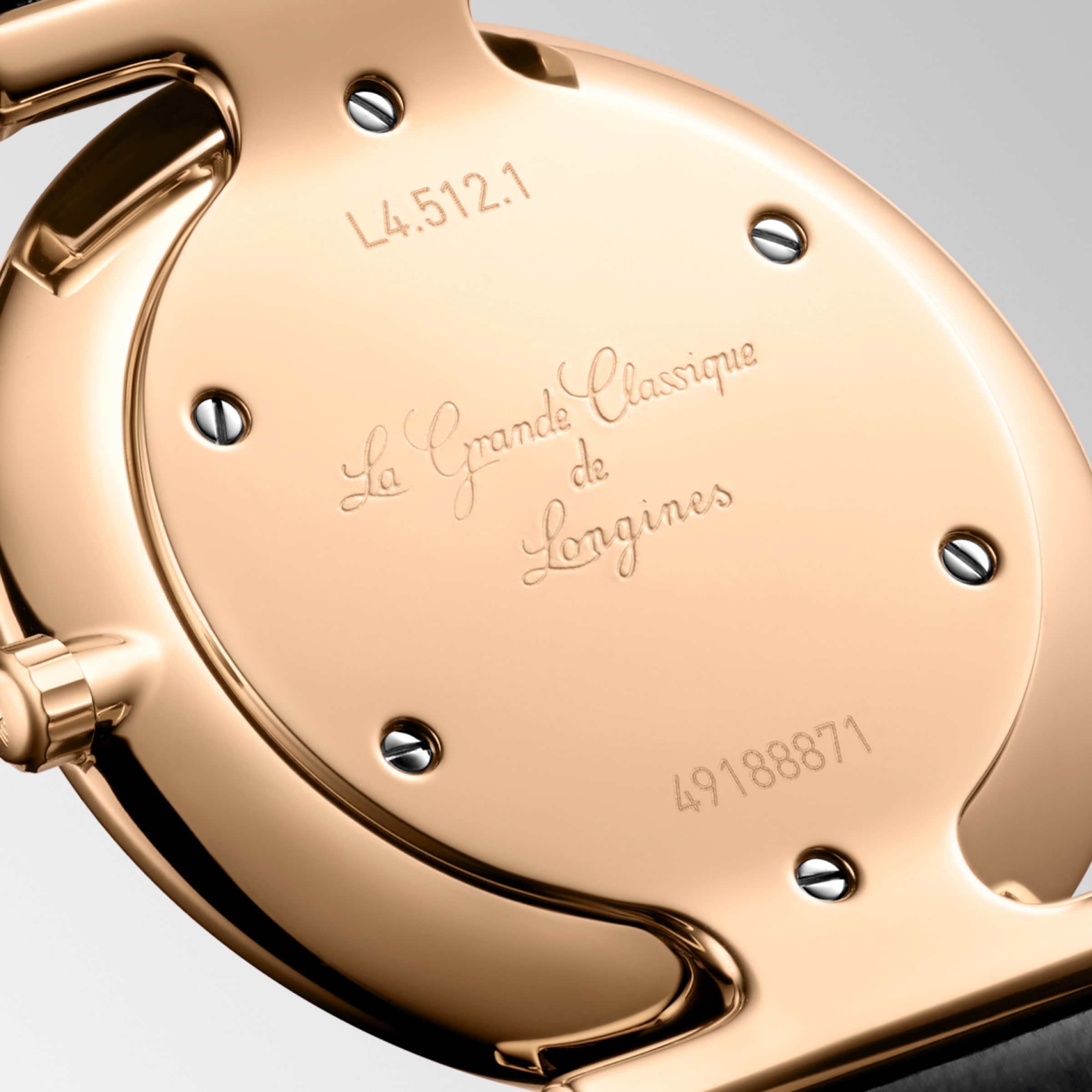 Longines LA GRANDE CLASSIQUE DE LONGINES Quartz Stainless steel and red PVD coating Watch - L4.512.1.67.7