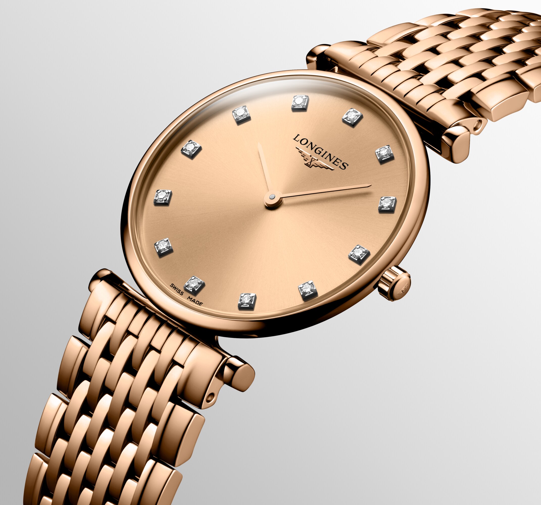 LA GRANDE CLASSIQUE DE LONGINES Quartz, Red Pvd Coating, Red Dial