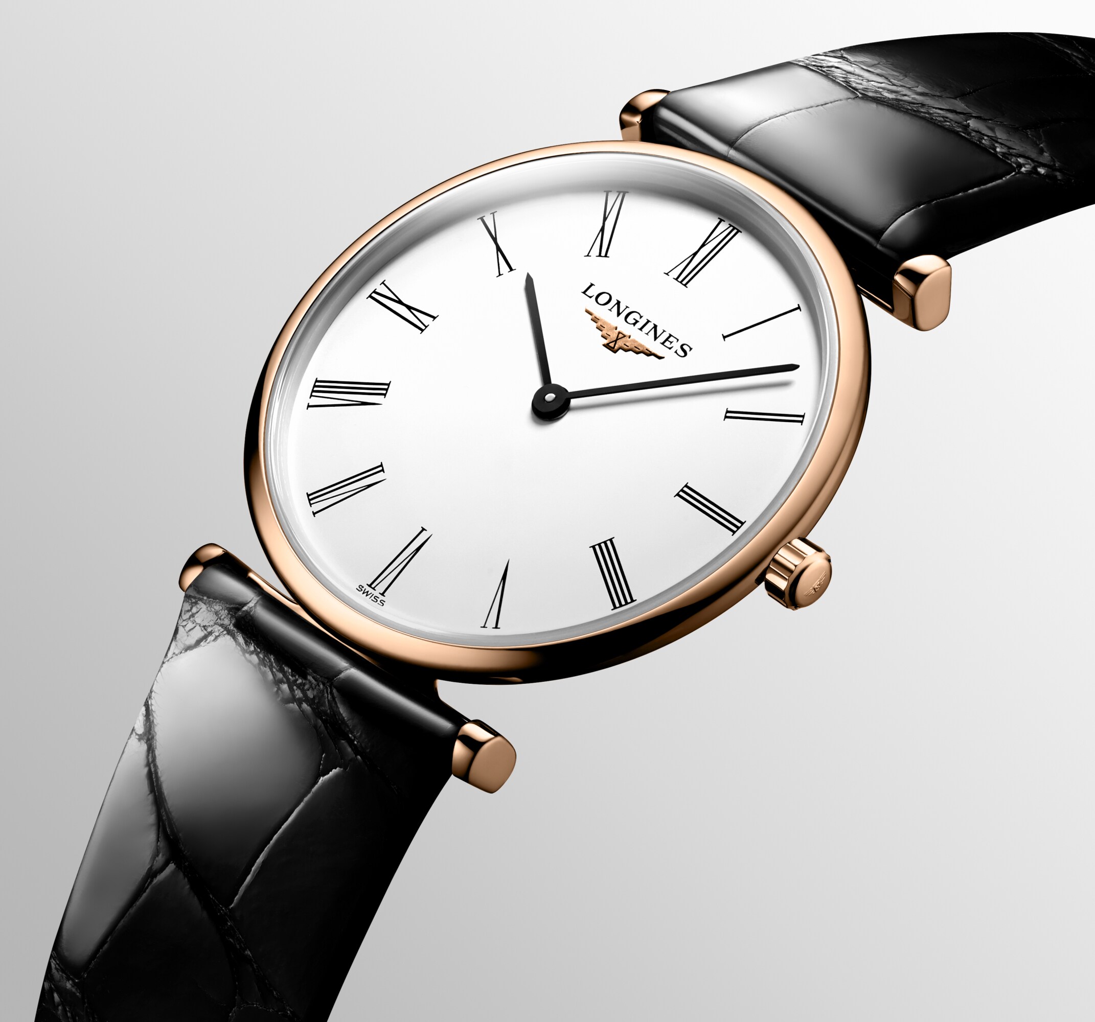 LA GRANDE CLASSIQUE DE LONGINES Quartz, Red Pvd Coating, White