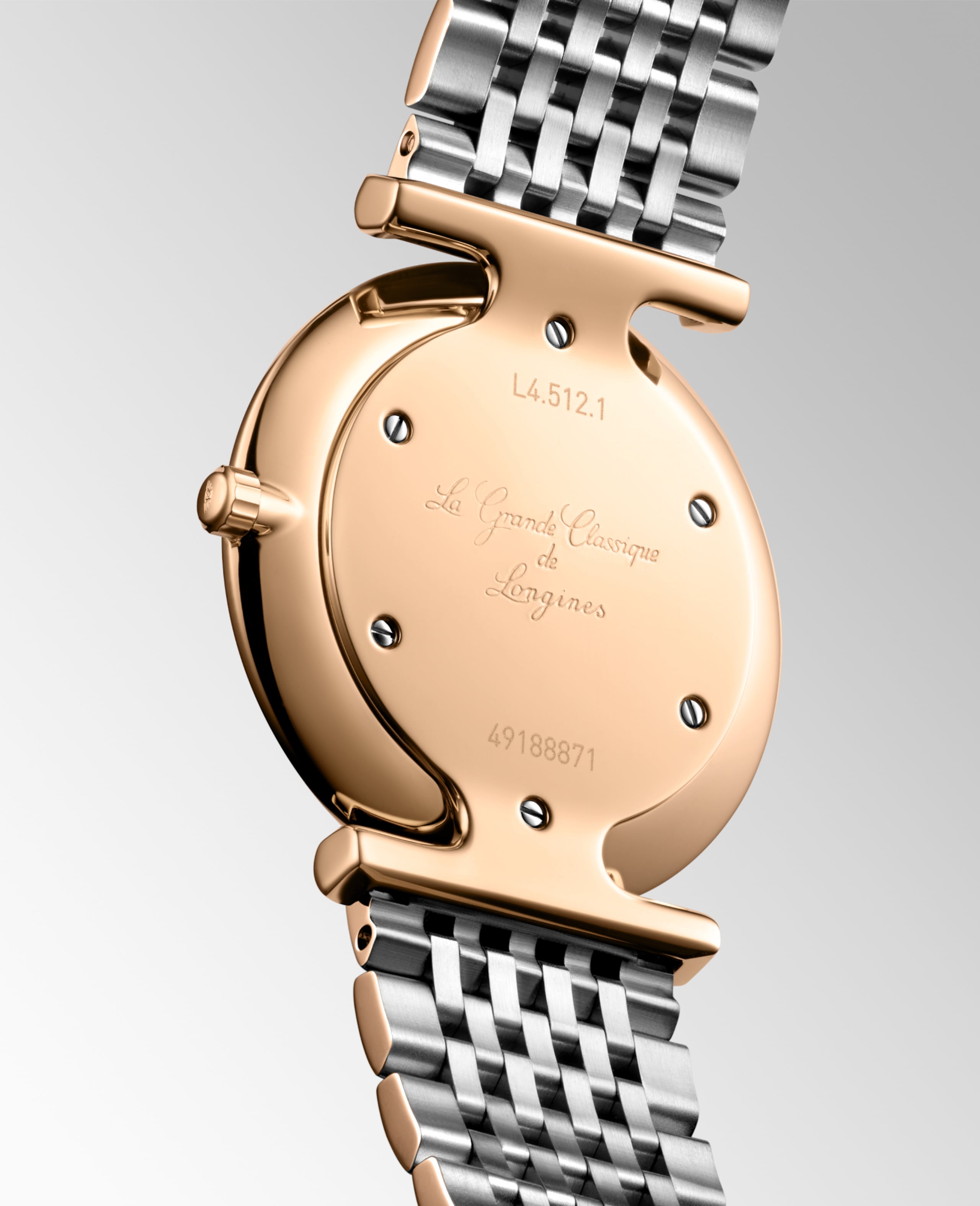 Longines LA GRANDE CLASSIQUE DE LONGINES Quarz roséfarbene PVD-Beschichtung Watch - L4.512.1.91.7