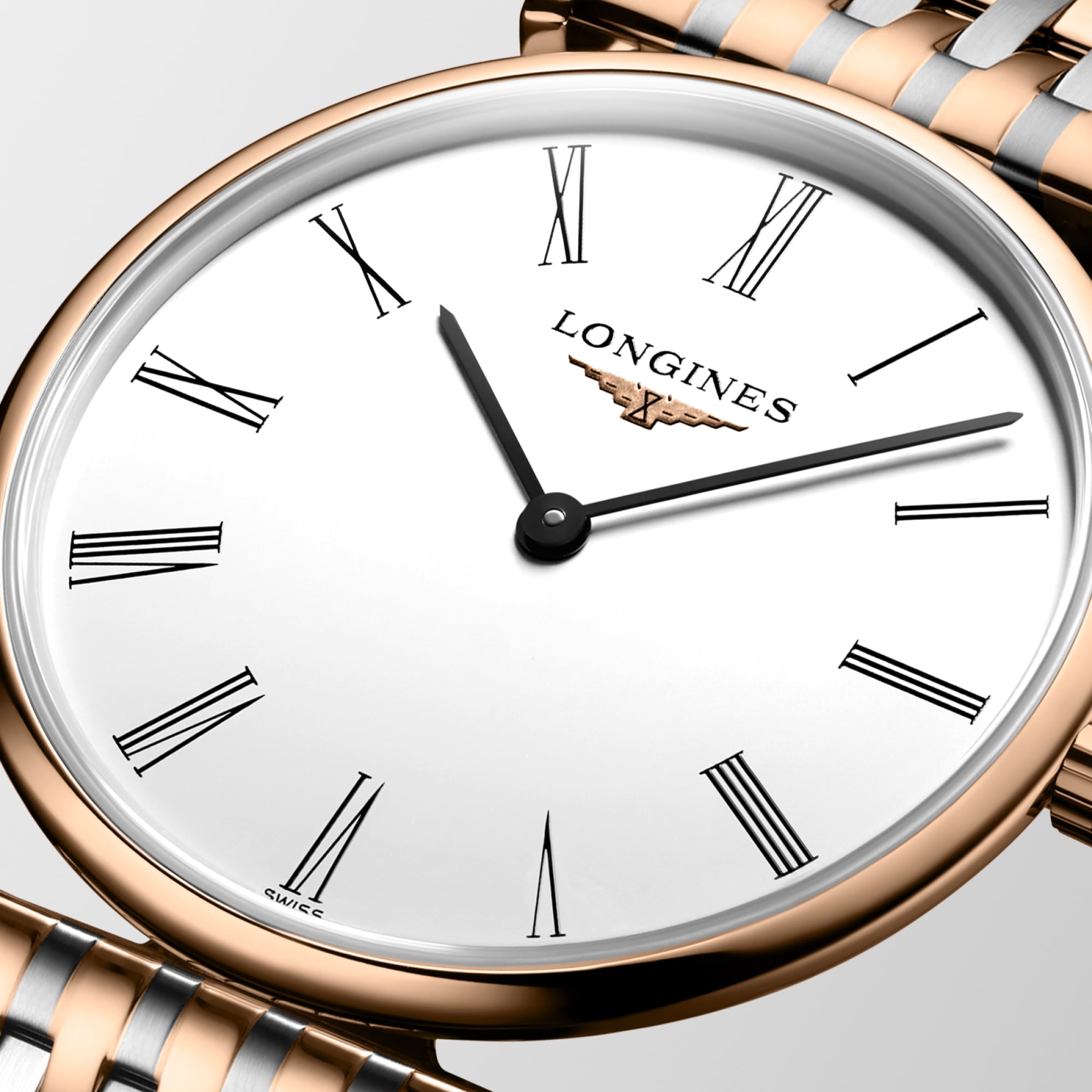 LA GRANDE CLASSIQUE DE LONGINES Quartz, Red Pvd Coating, White
