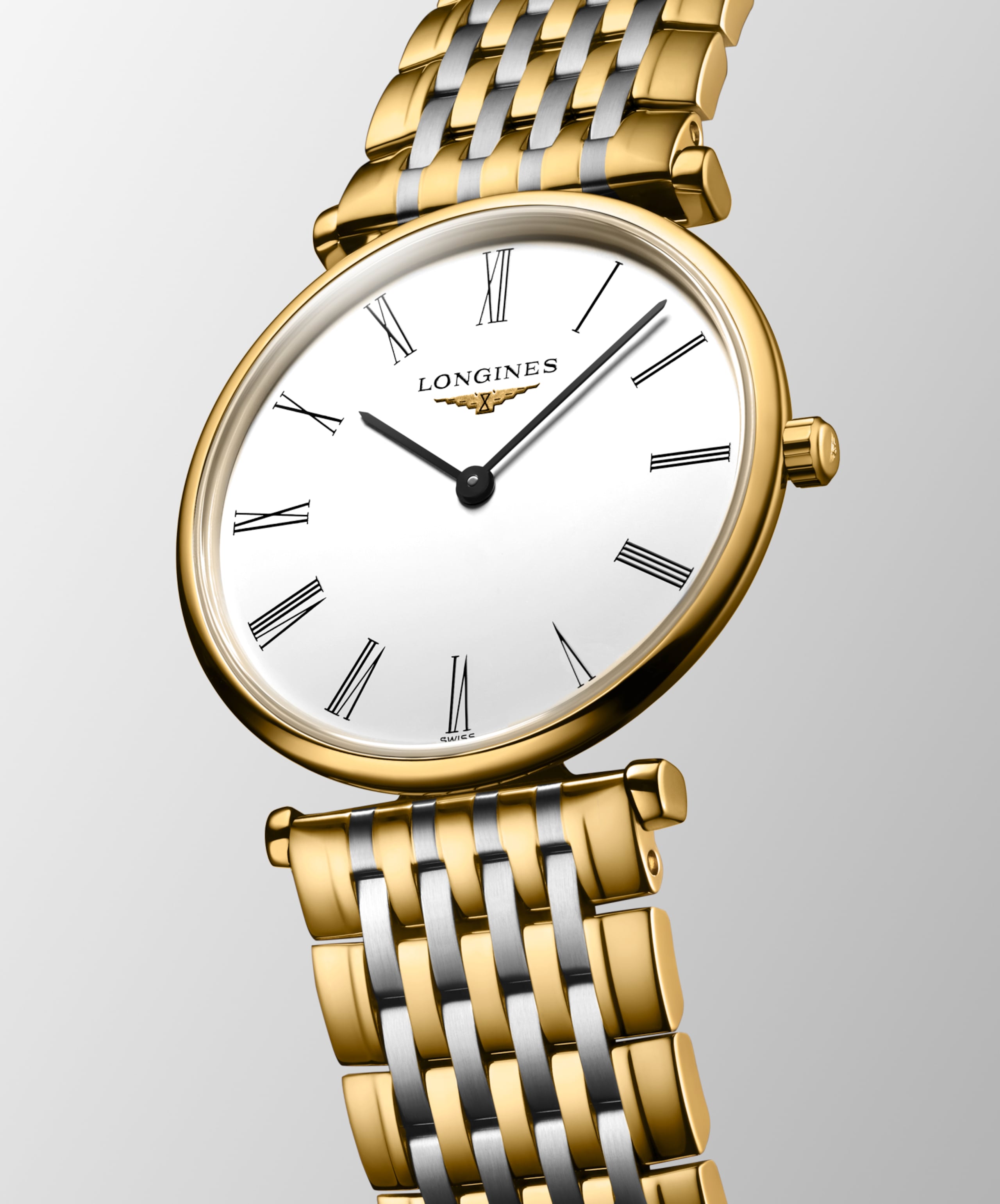 Longines LA GRANDE CLASSIQUE DE LONGINES al quarzo rivestimento pvd giallo Watch - L4.512.2.11.7