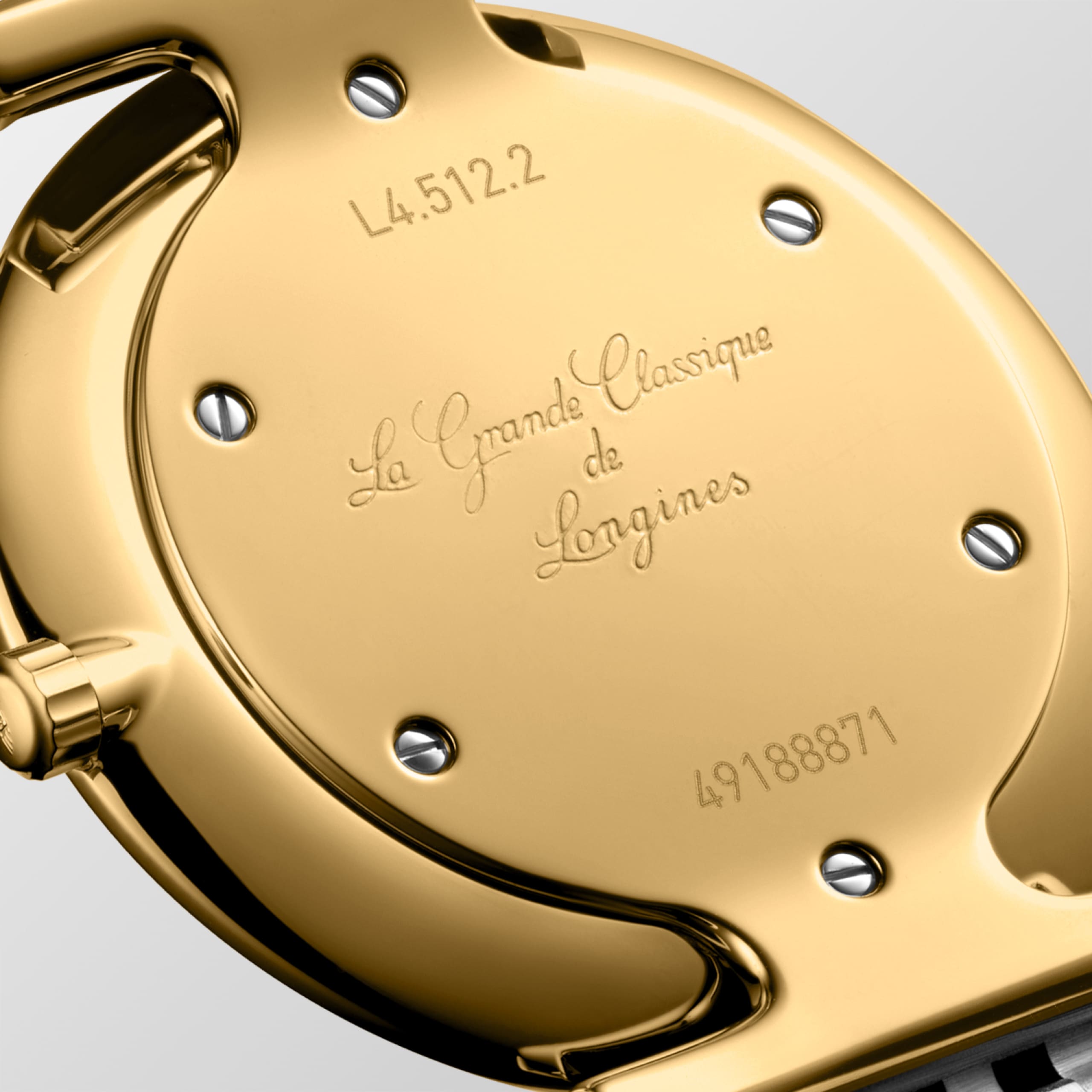 Longines LA GRANDE CLASSIQUE DE LONGINES al quarzo rivestimento pvd giallo Watch - L4.512.2.11.7