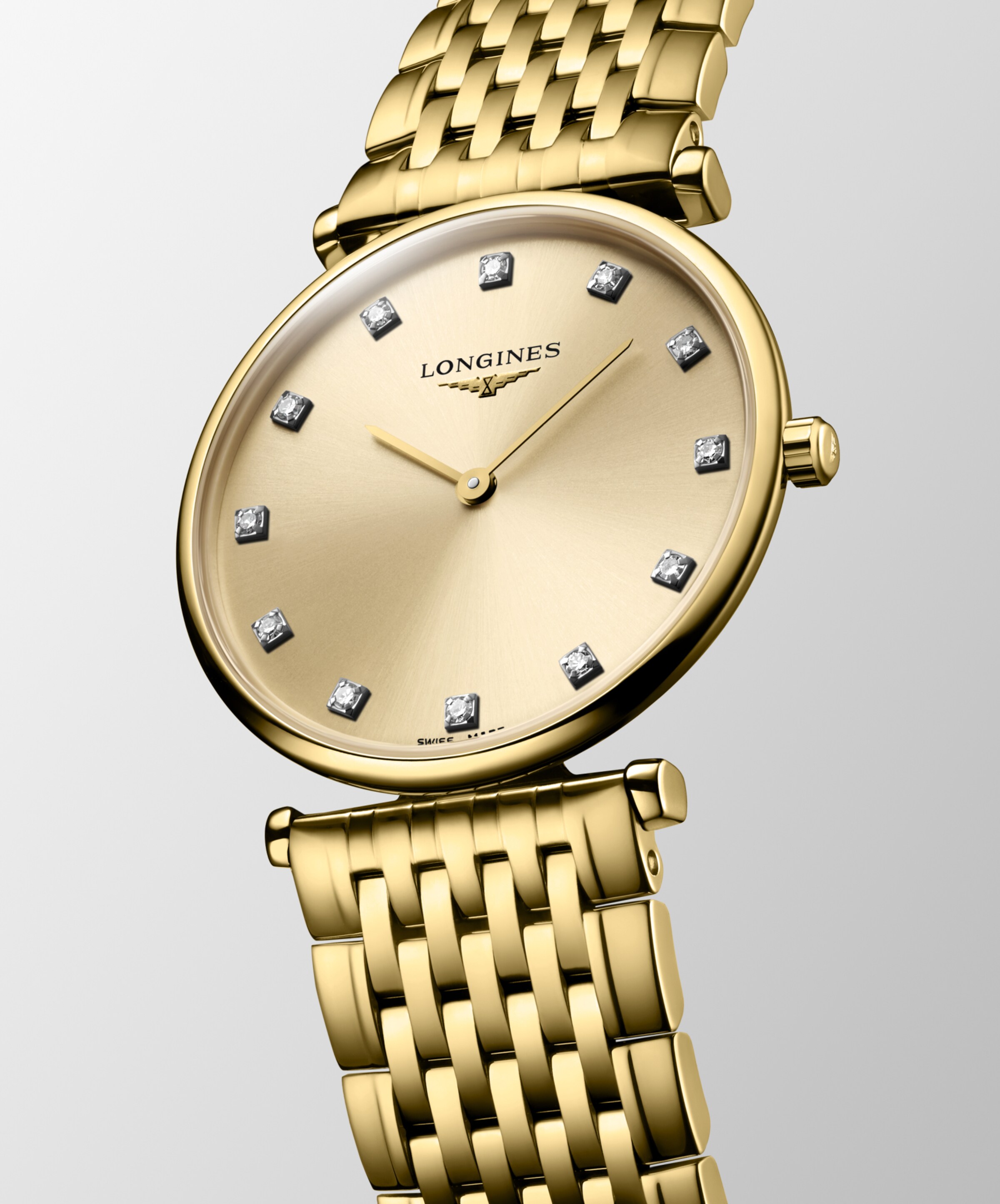 Longines LA GRANDE CLASSIQUE DE LONGINES Quartz Yellow PVD coating Watch - L4.512.2.37.8