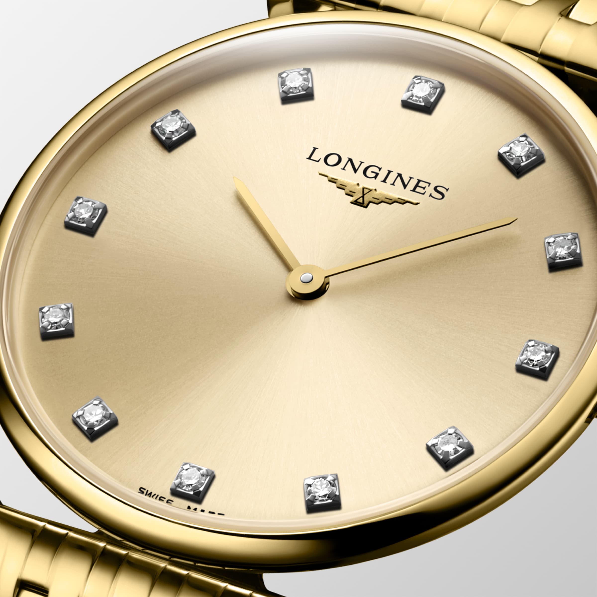 Longines LA GRANDE CLASSIQUE DE LONGINES Quartz Yellow PVD coating Watch - L4.512.2.37.8