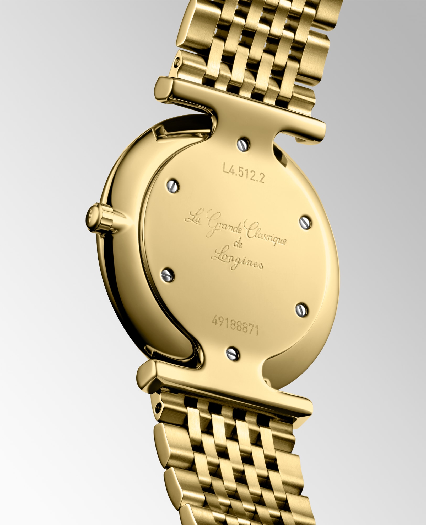 LA GRANDE CLASSIQUE DE LONGINES Quartz, Yellow Pvd Coating, Gilt
