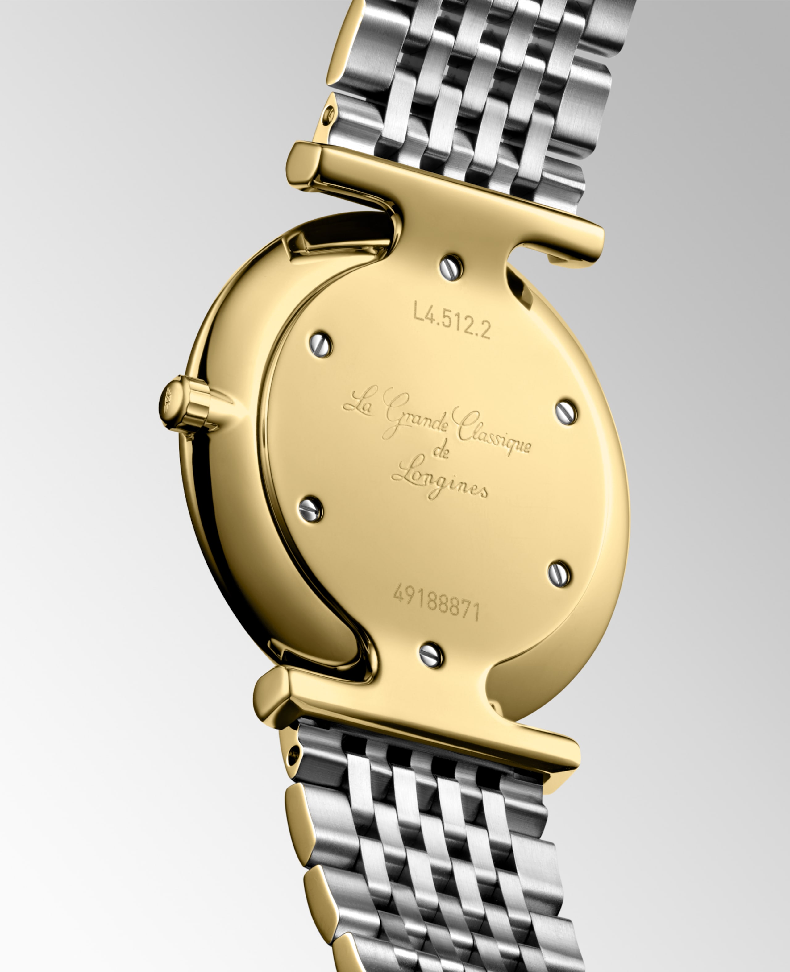 Longines LA GRANDE CLASSIQUE DE LONGINES al quarzo rivestimento pvd giallo Watch - L4.512.2.87.7