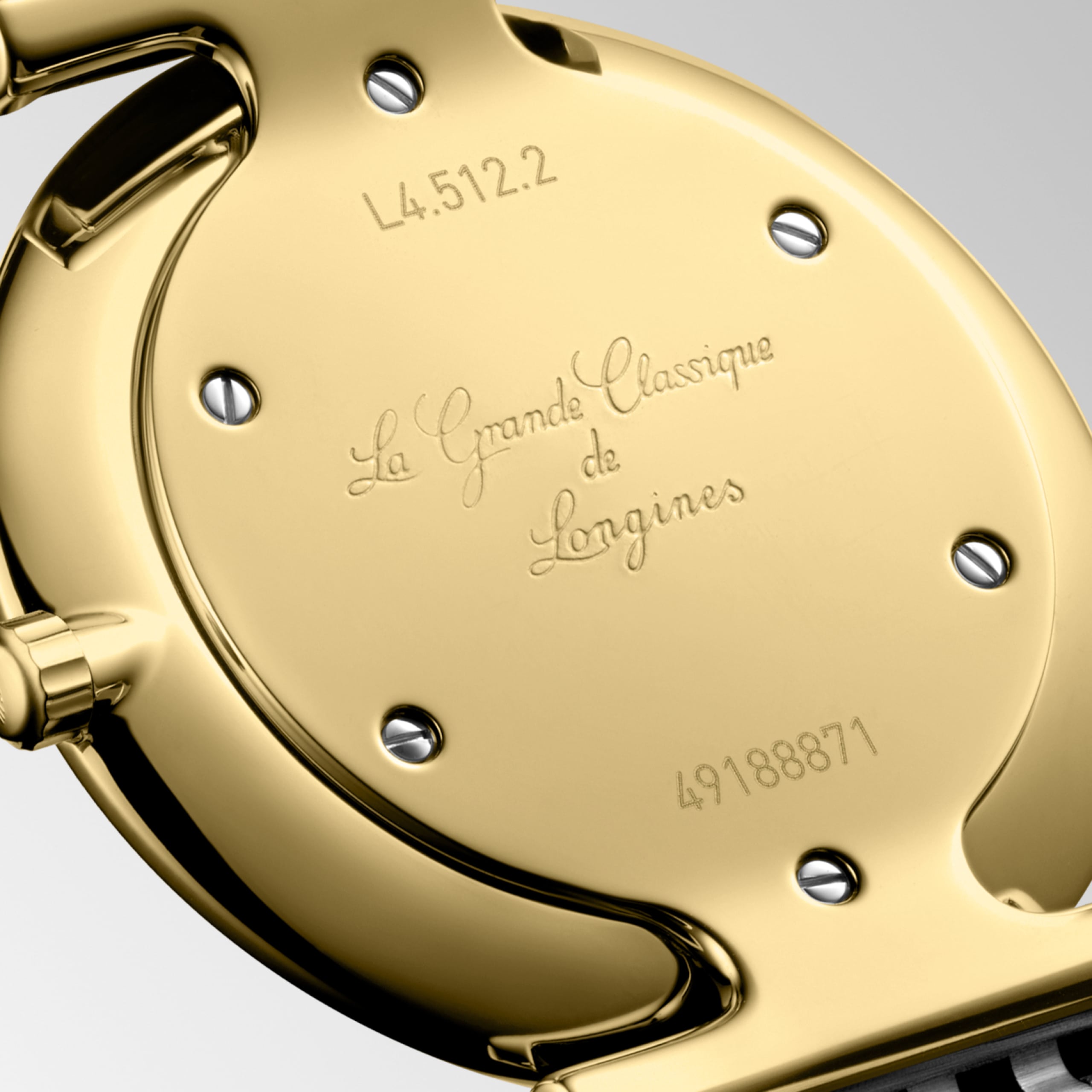 Longines LA GRANDE CLASSIQUE DE LONGINES al quarzo rivestimento pvd giallo Watch - L4.512.2.87.7