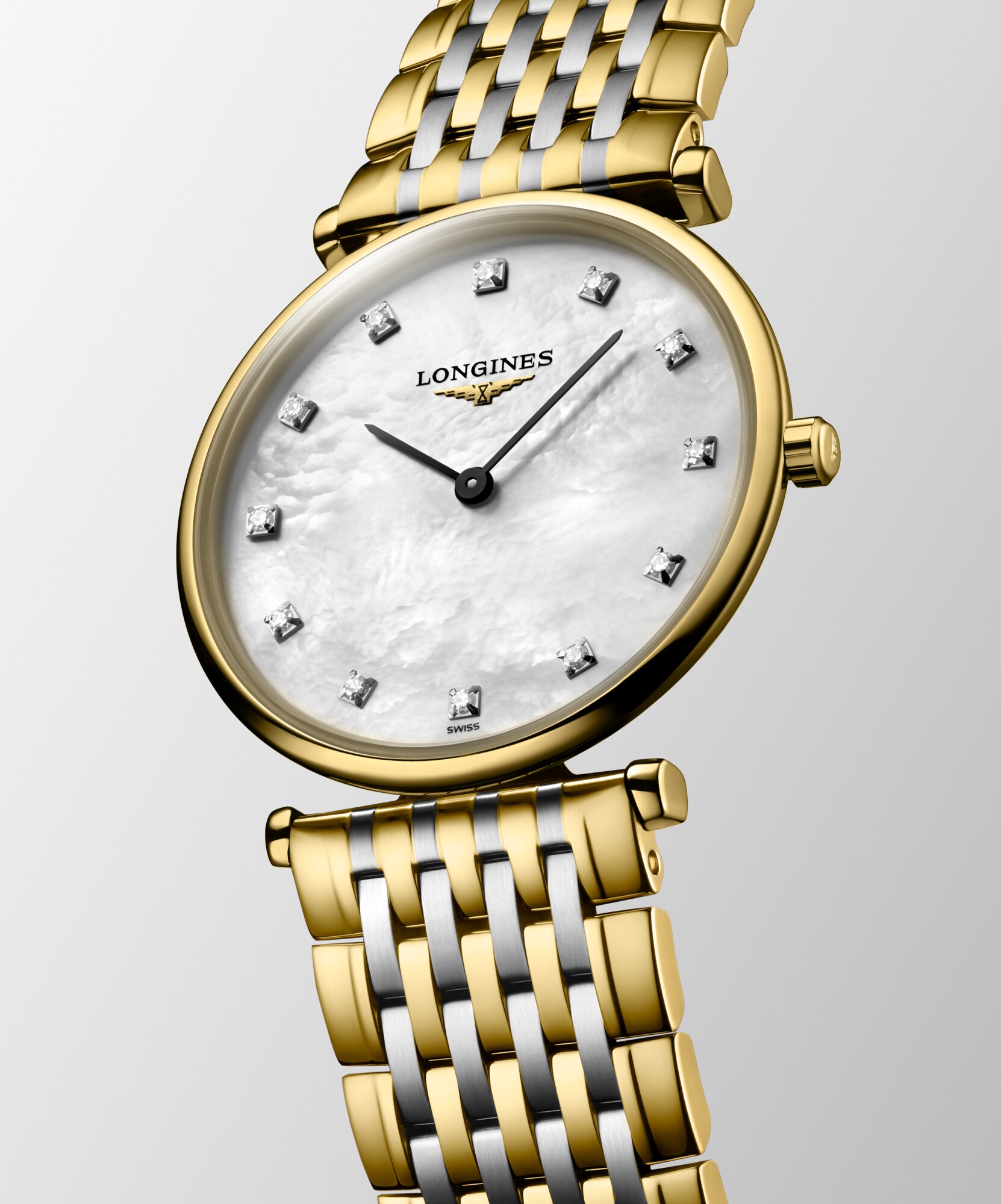LA GRANDE CLASSIQUE DE LONGINES Quartz, Stainless Steel And Yellow