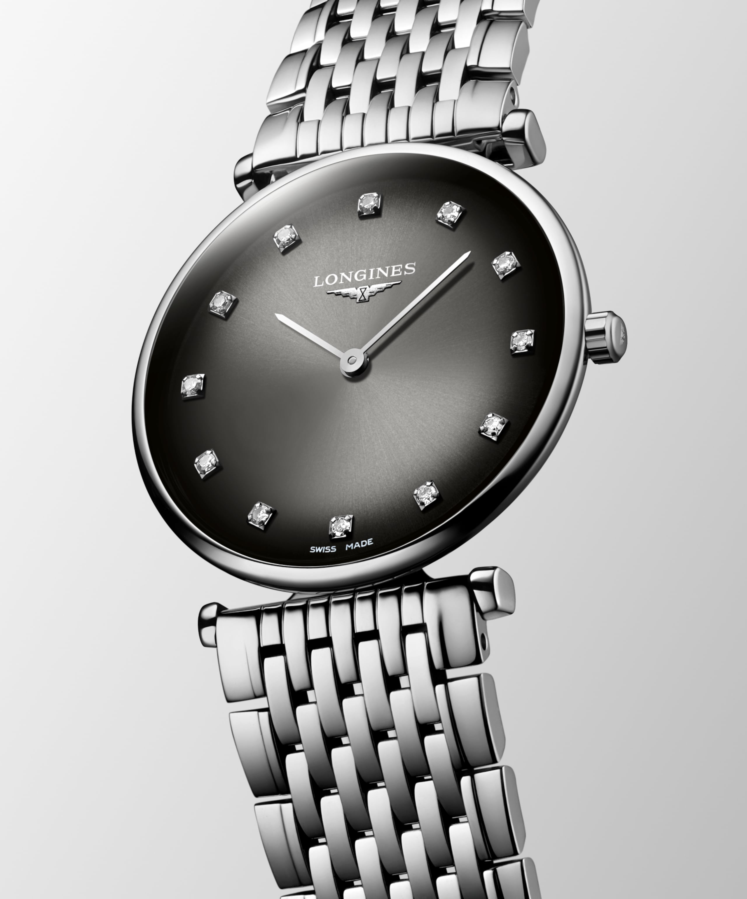 Longines LA GRANDE CLASSIQUE DE LONGINES 쿼츠 스테인리스 스틸 Watch - L4.512.4.77.6