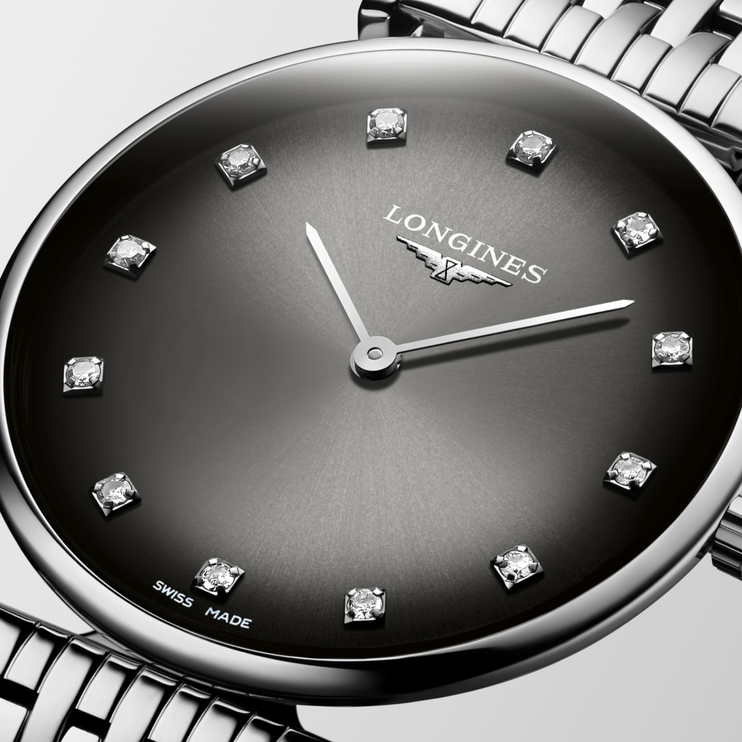 Longines LA GRANDE CLASSIQUE DE LONGINES 쿼츠 스테인리스 스틸 Watch - L4.512.4.77.6