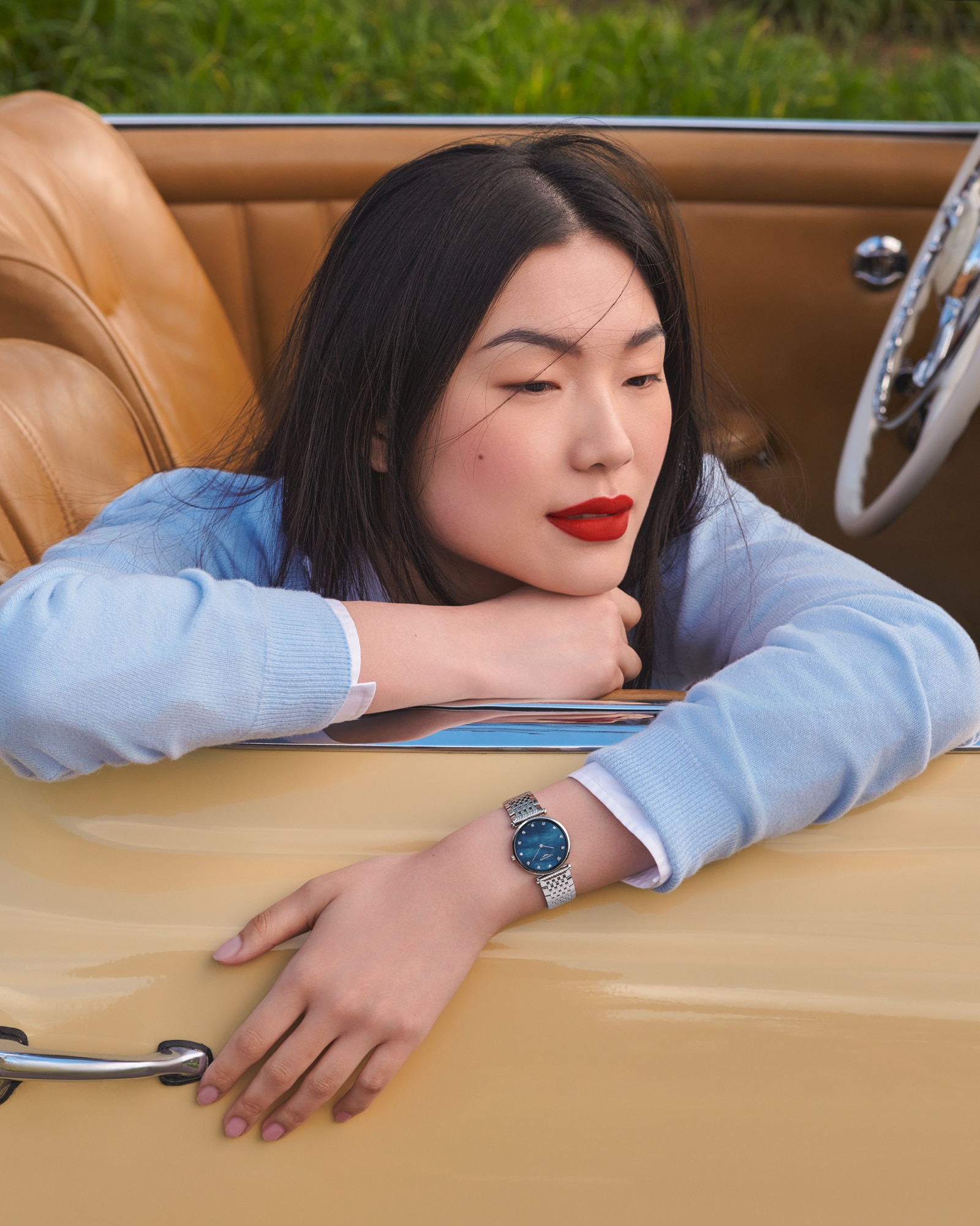 LA GRANDE CLASSIQUE DE LONGINES | Ø 29.00 mm, Blue Mother-of-pearl